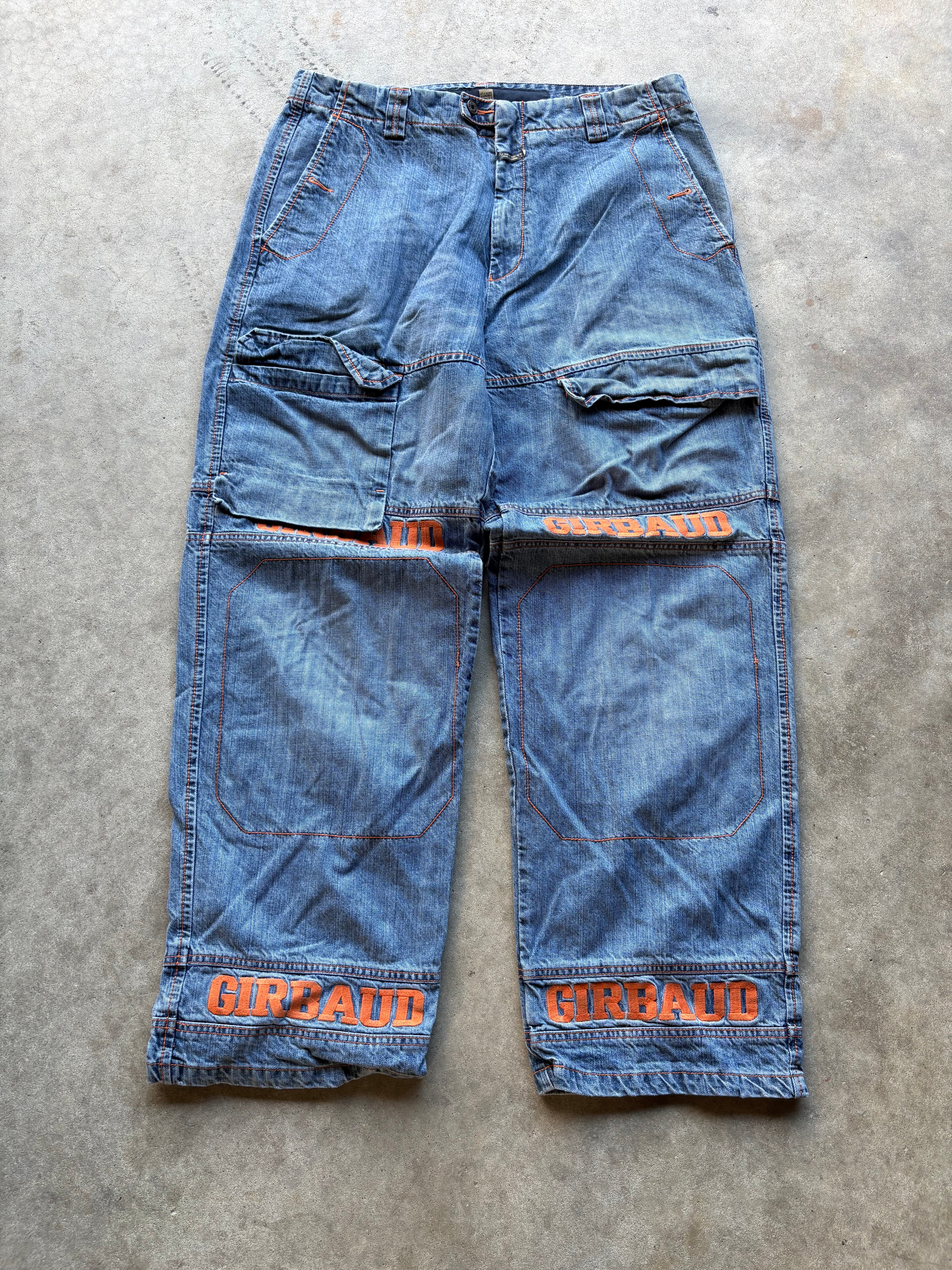 Y2K MFG Wide Leg Denim Jeans