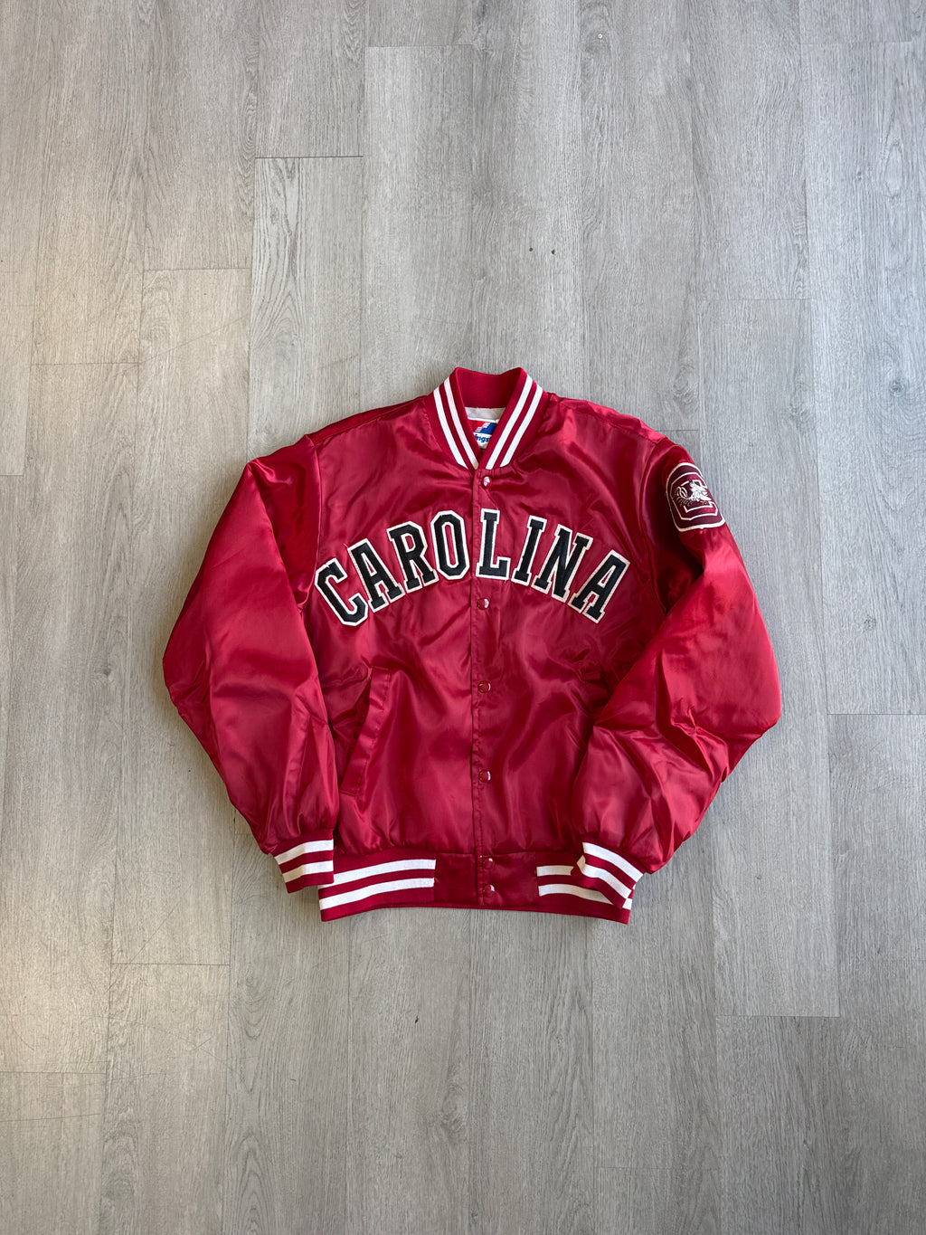 Vintage Swingster University Of South Carolina Gamecocks Satin Jacket