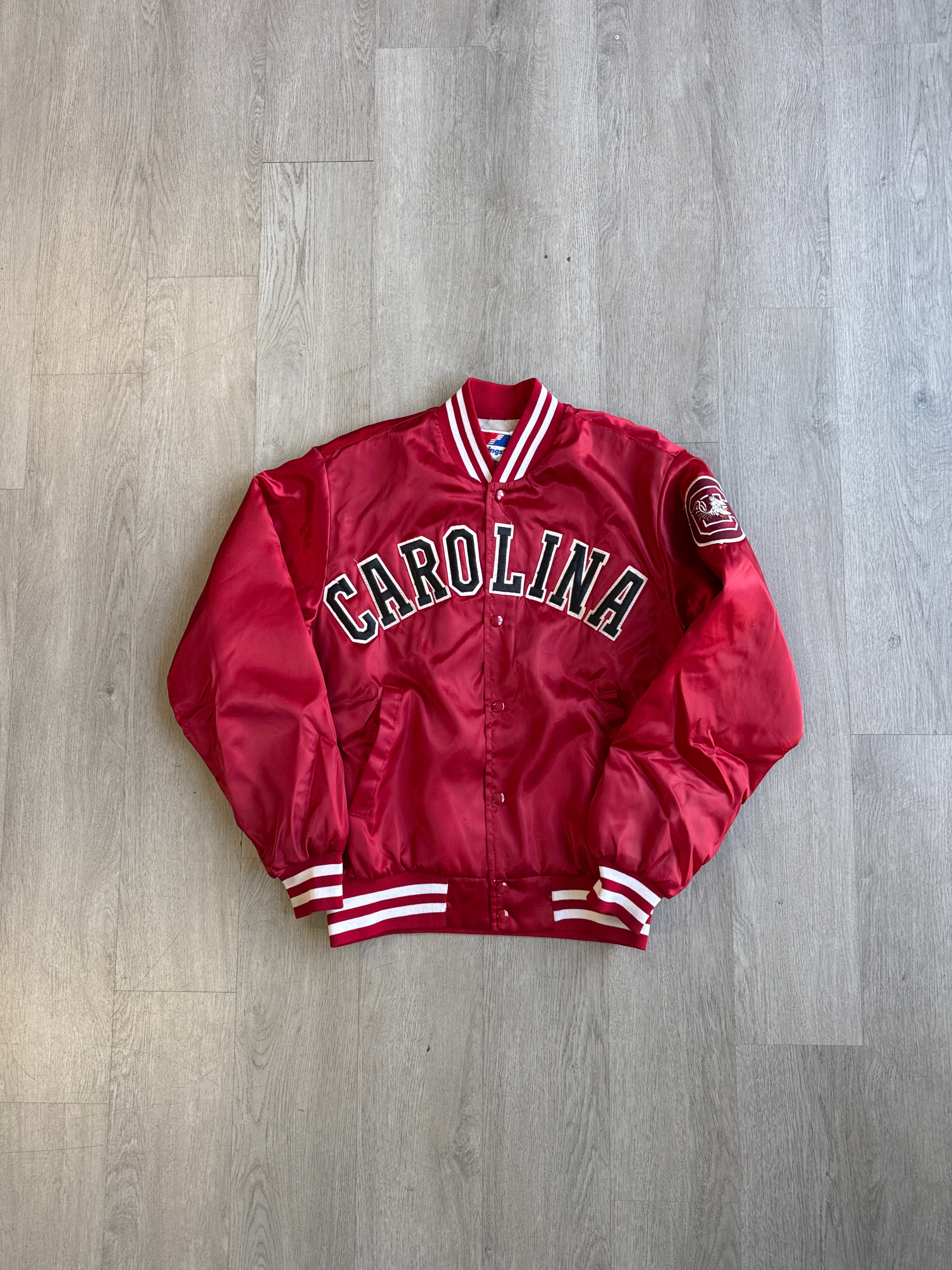 Vintage Swingster University Of South Carolina Gamecocks Satin Jacket