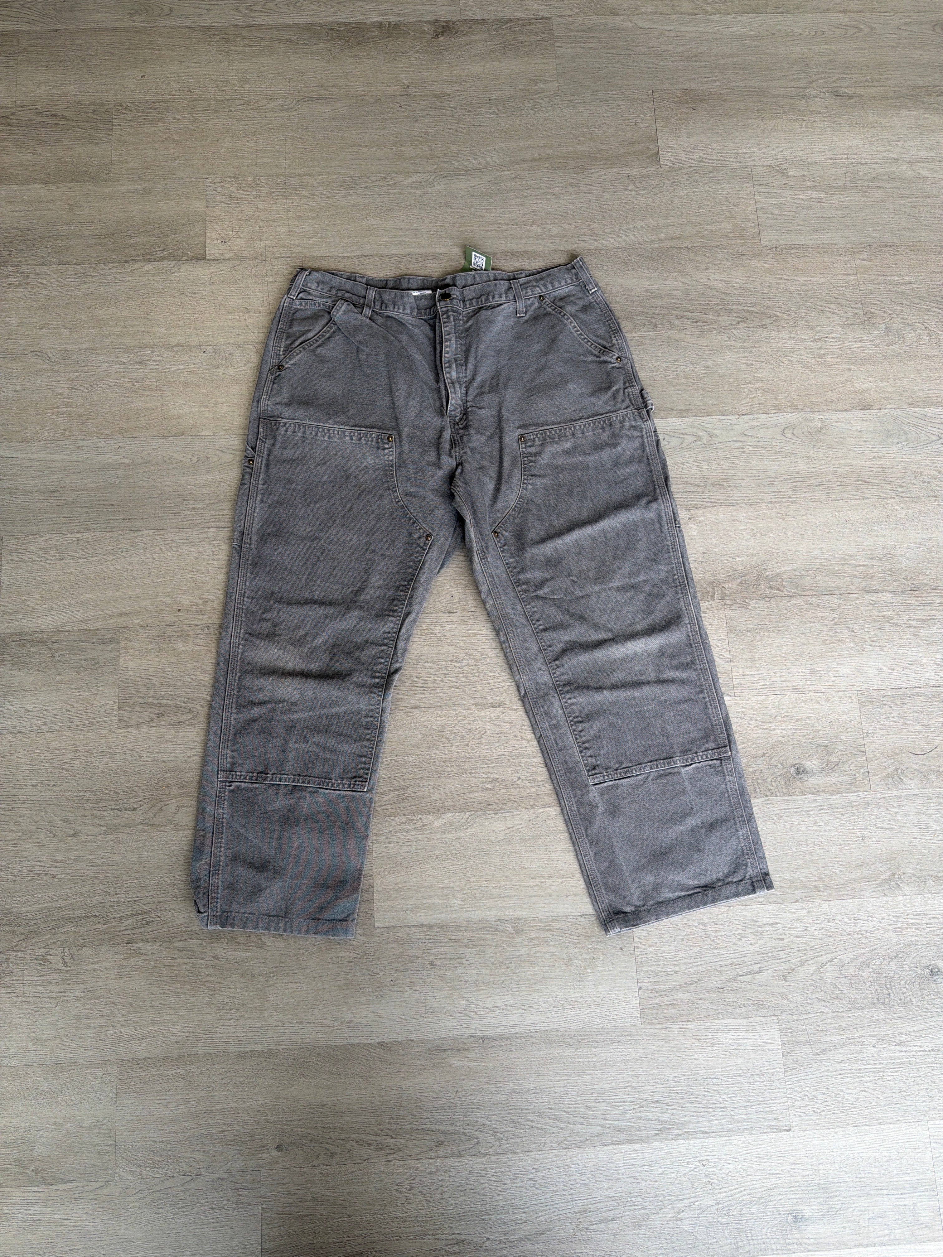 Vintage Grey Carhartt Double Knees