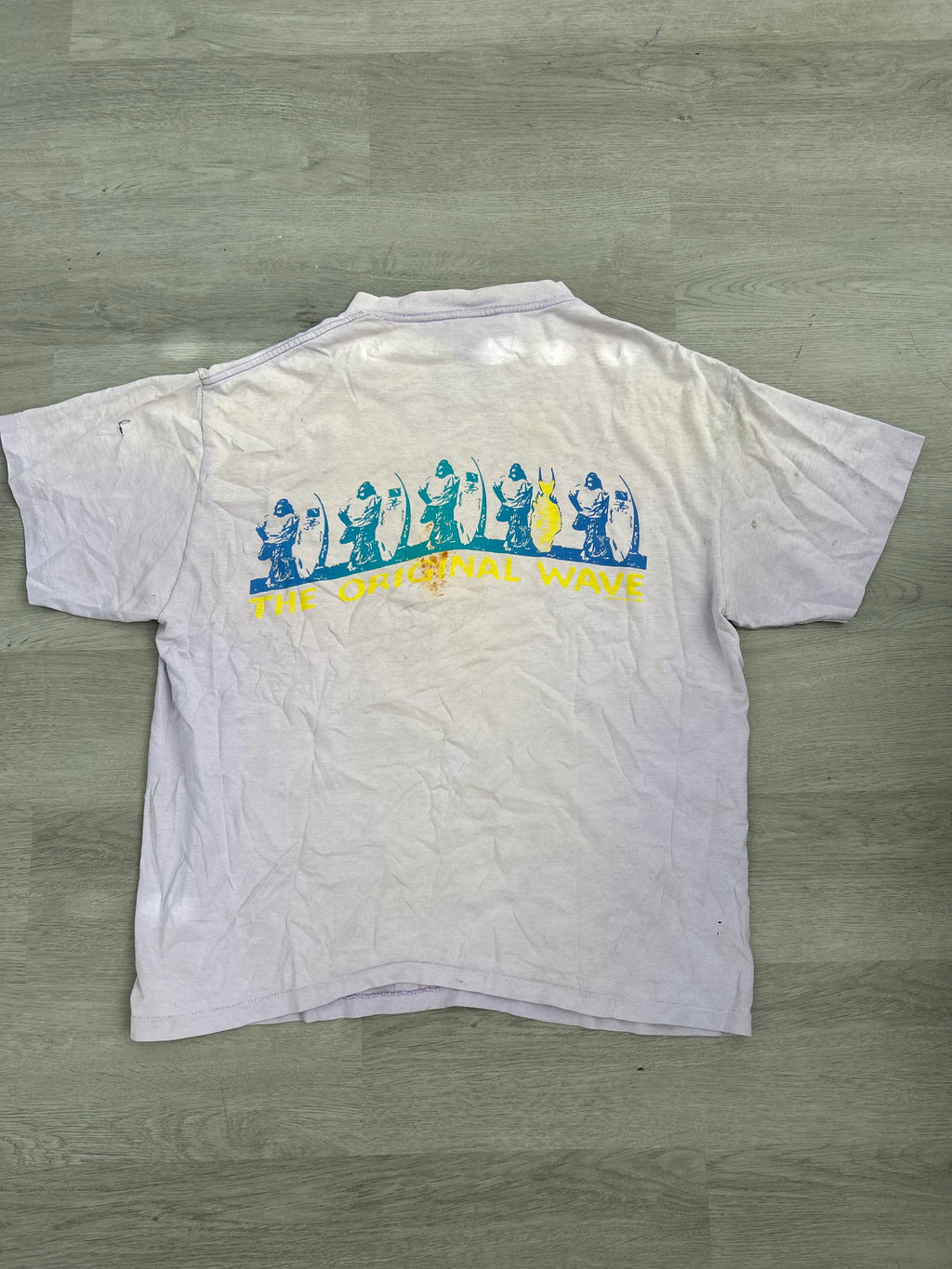 Vintage Purple 1989 The Original Wave Tee