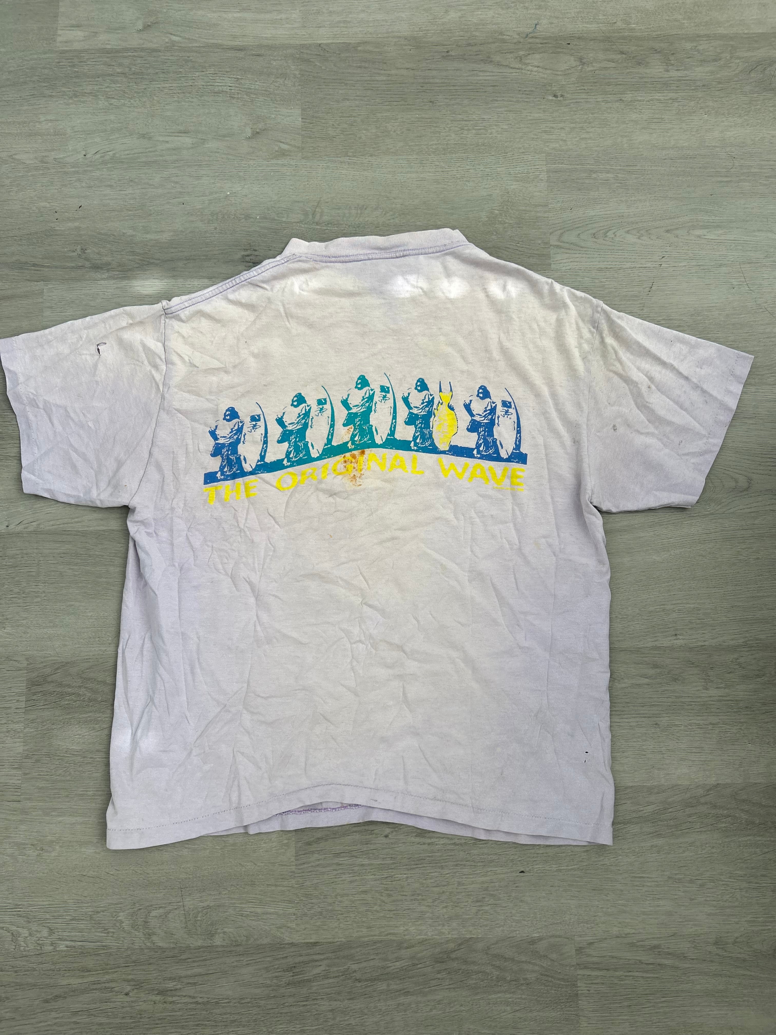 Vintage Purple 1989 The Original Wave Tee