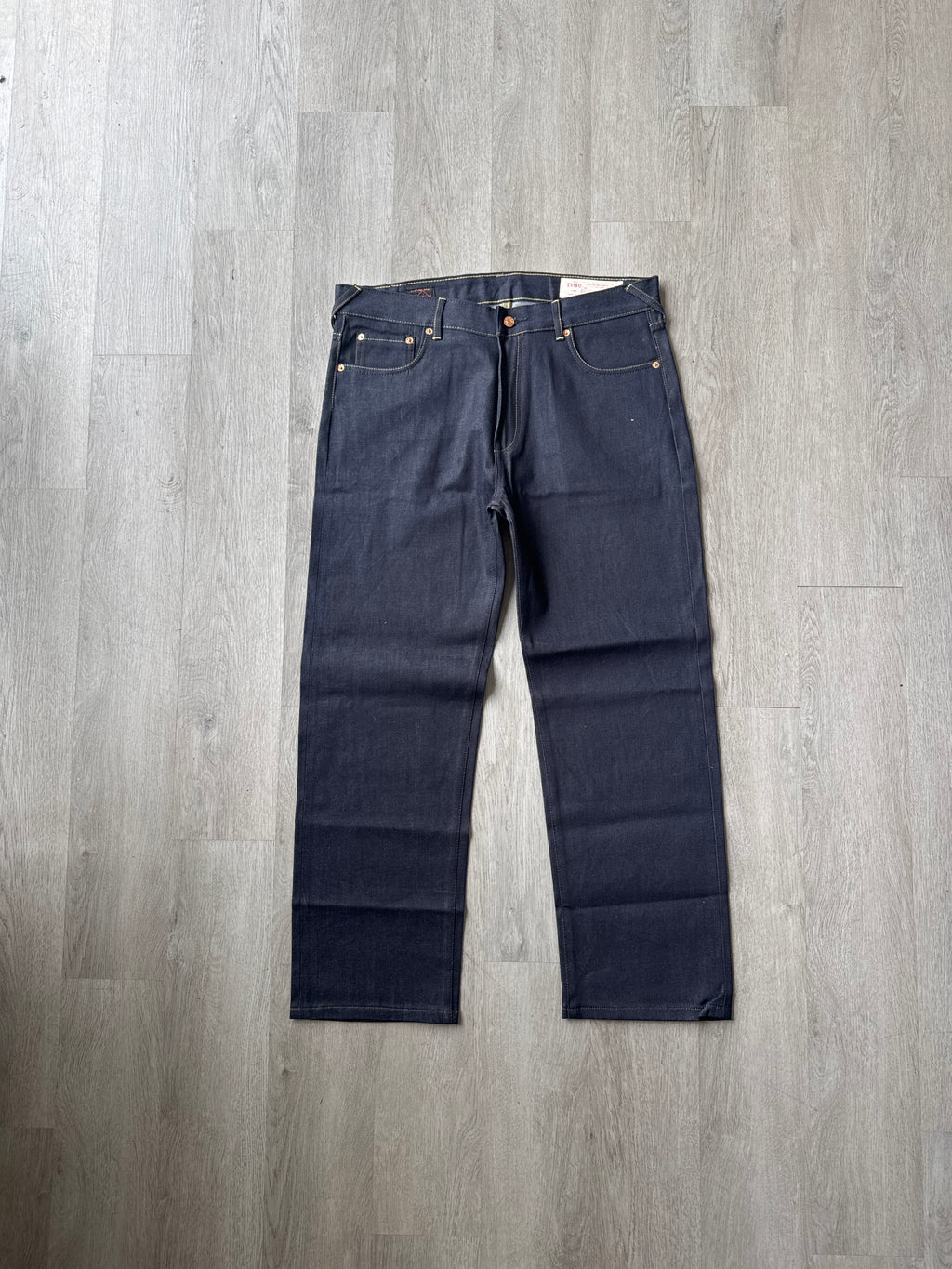 Evisu Japanese White Dragon Art Selvedge Denim Jeans