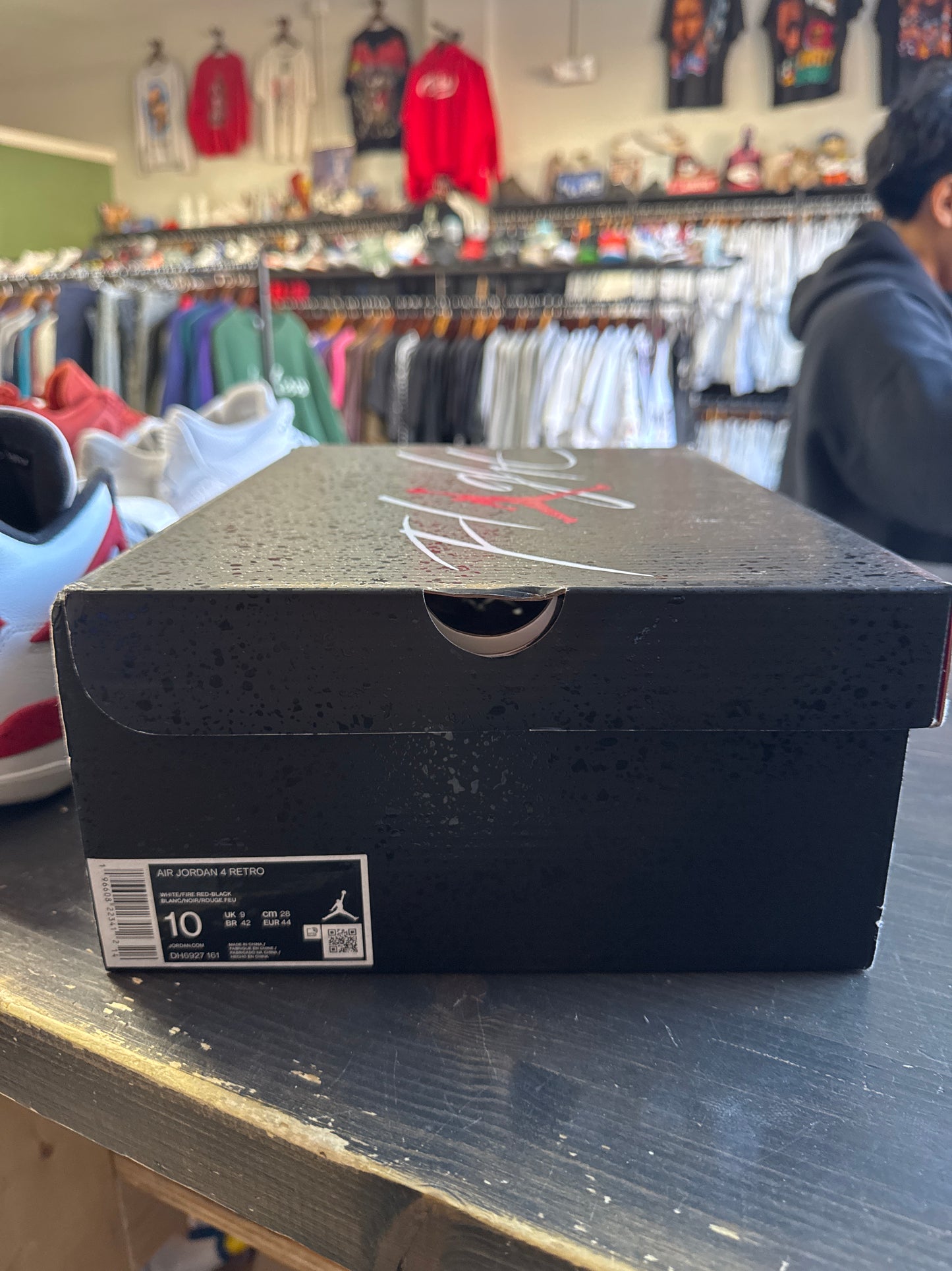 Pre-owned Jordan Retro 4 Red Cement