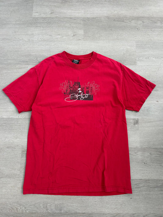 Y2K Starbury Red Tee