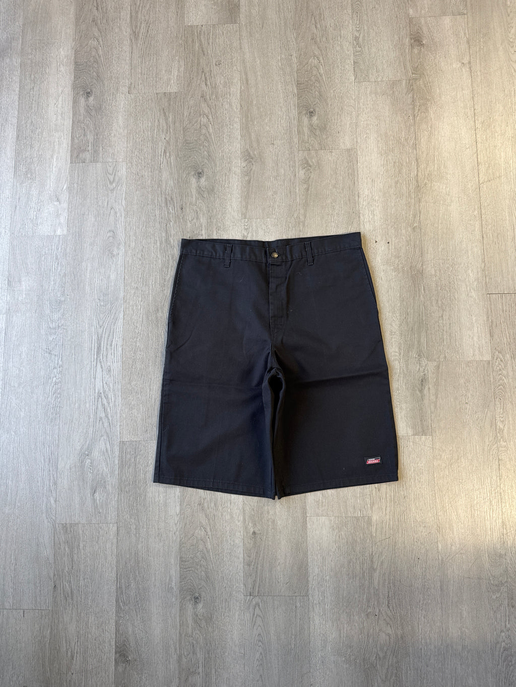 Dickies Black Loose Fit Work Shorts
