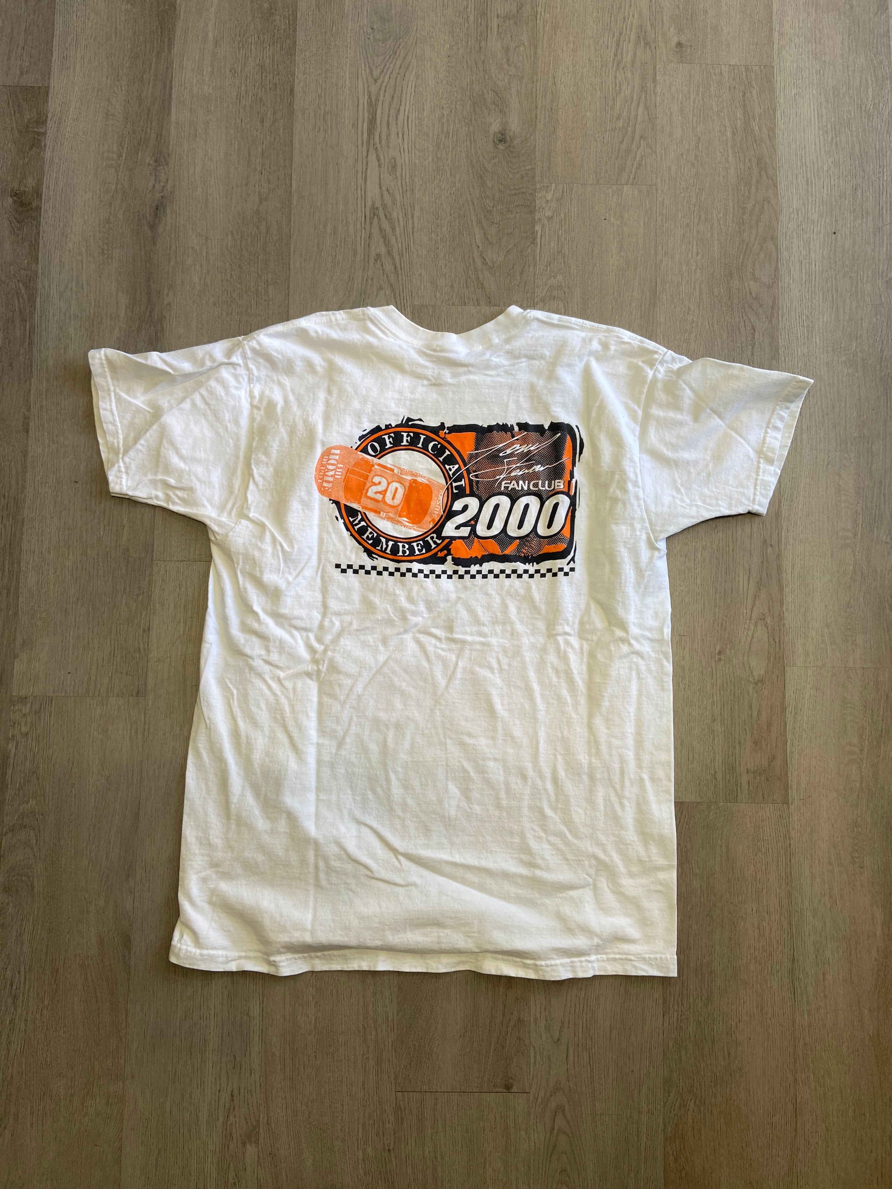 2000 Tony Stewart NASCAR Fan Club Tee