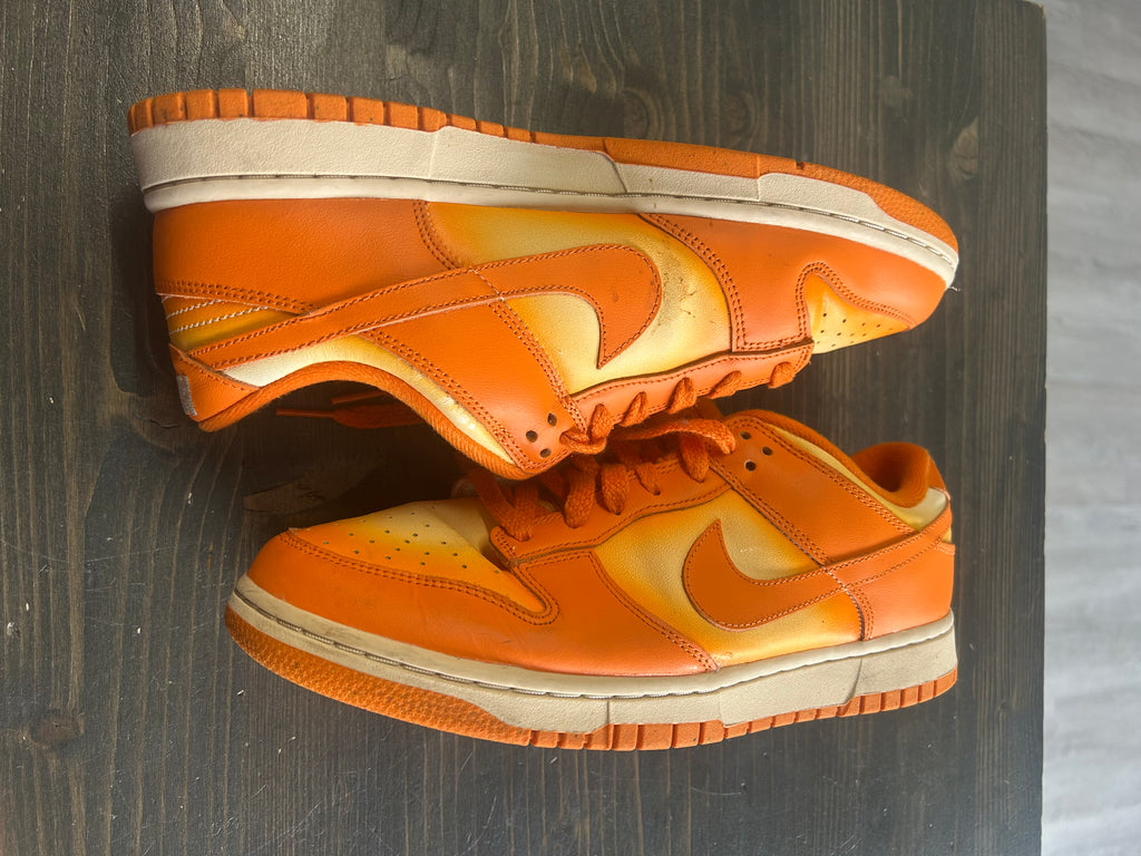 Pre Owned Nike Dunk Low Magma Orange sneakers