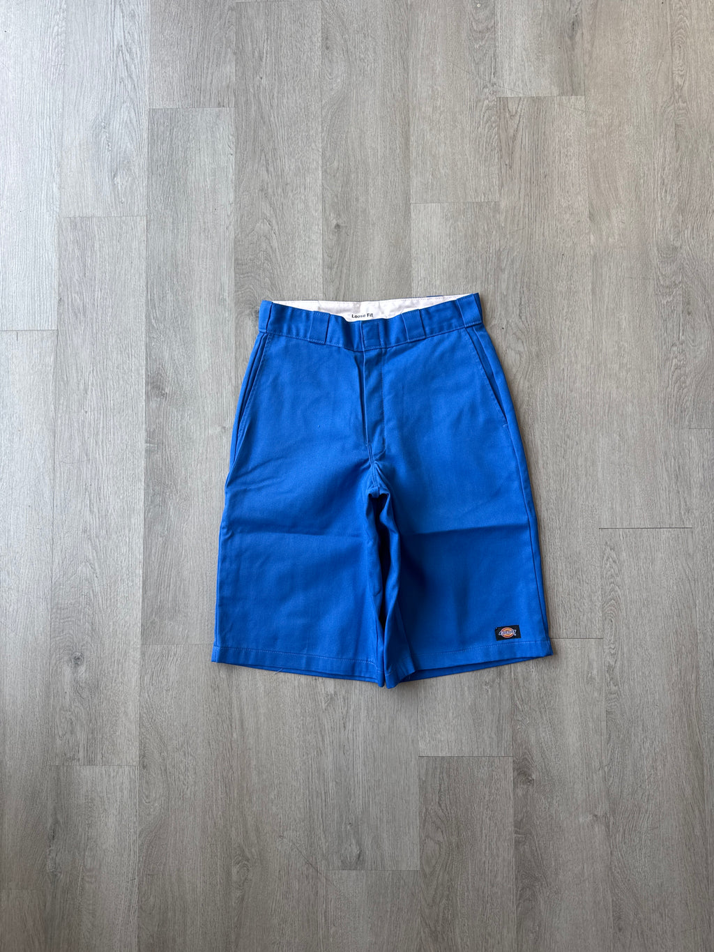 Dickies Loose Fit Blue Chino Long Shorts