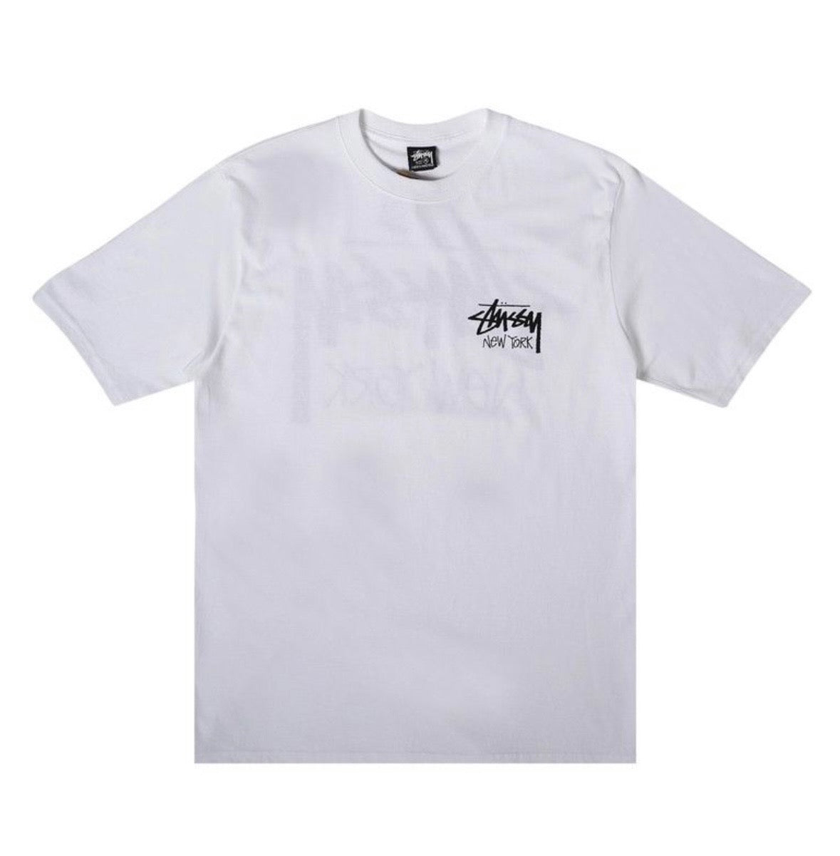 Stussy White Stock New York Tee Stüssy