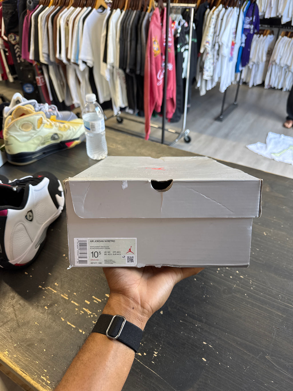 Pre-owned Jordan Retro 14 Black Toe (2024)
