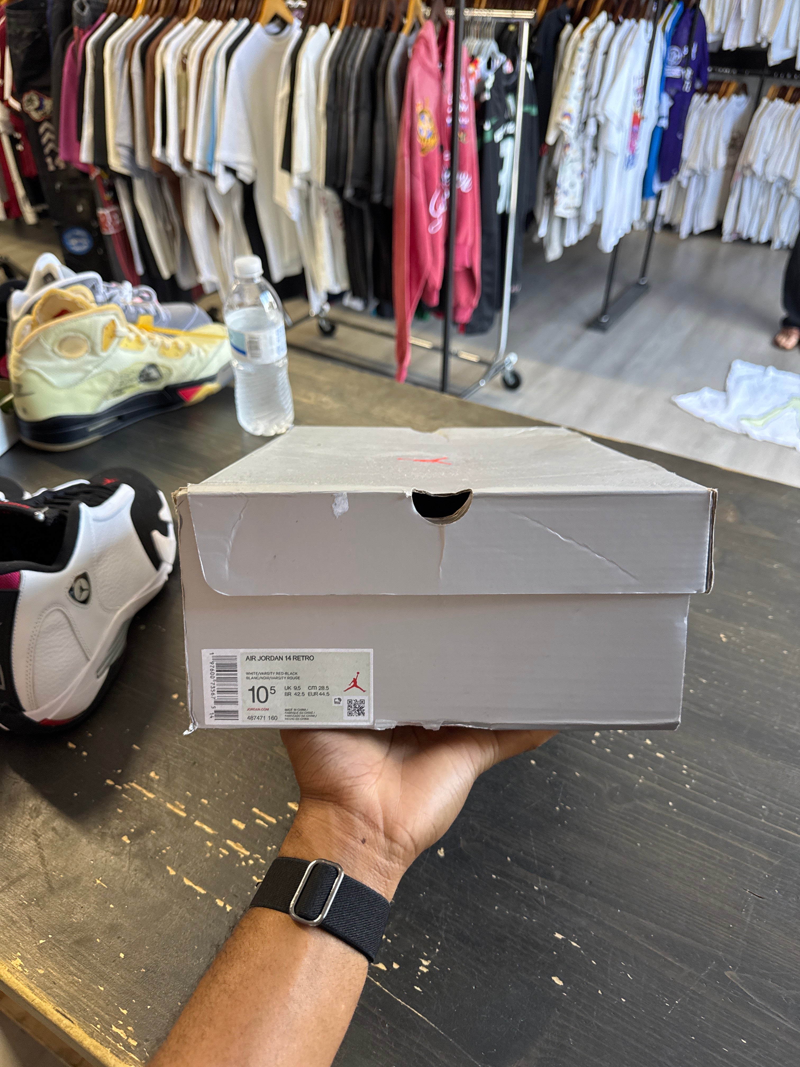 Pre-owned Jordan Retro 14 Black Toe (2024)