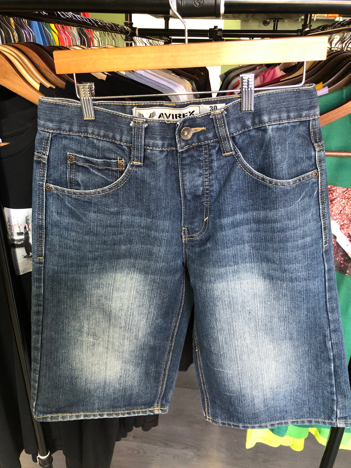 Avirex Jean Shorts