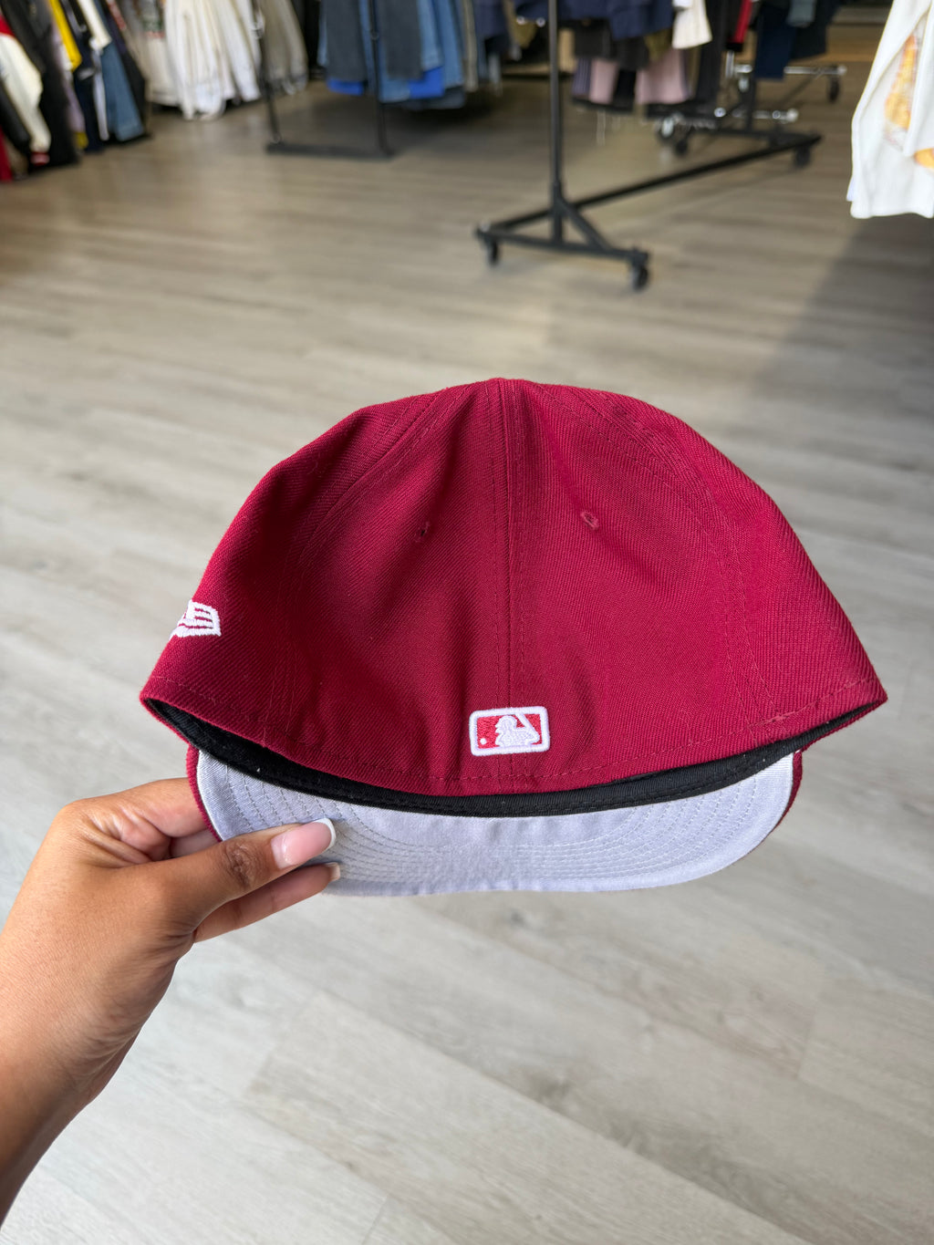 New Era New York Yankees Burgundy Fitted Hat