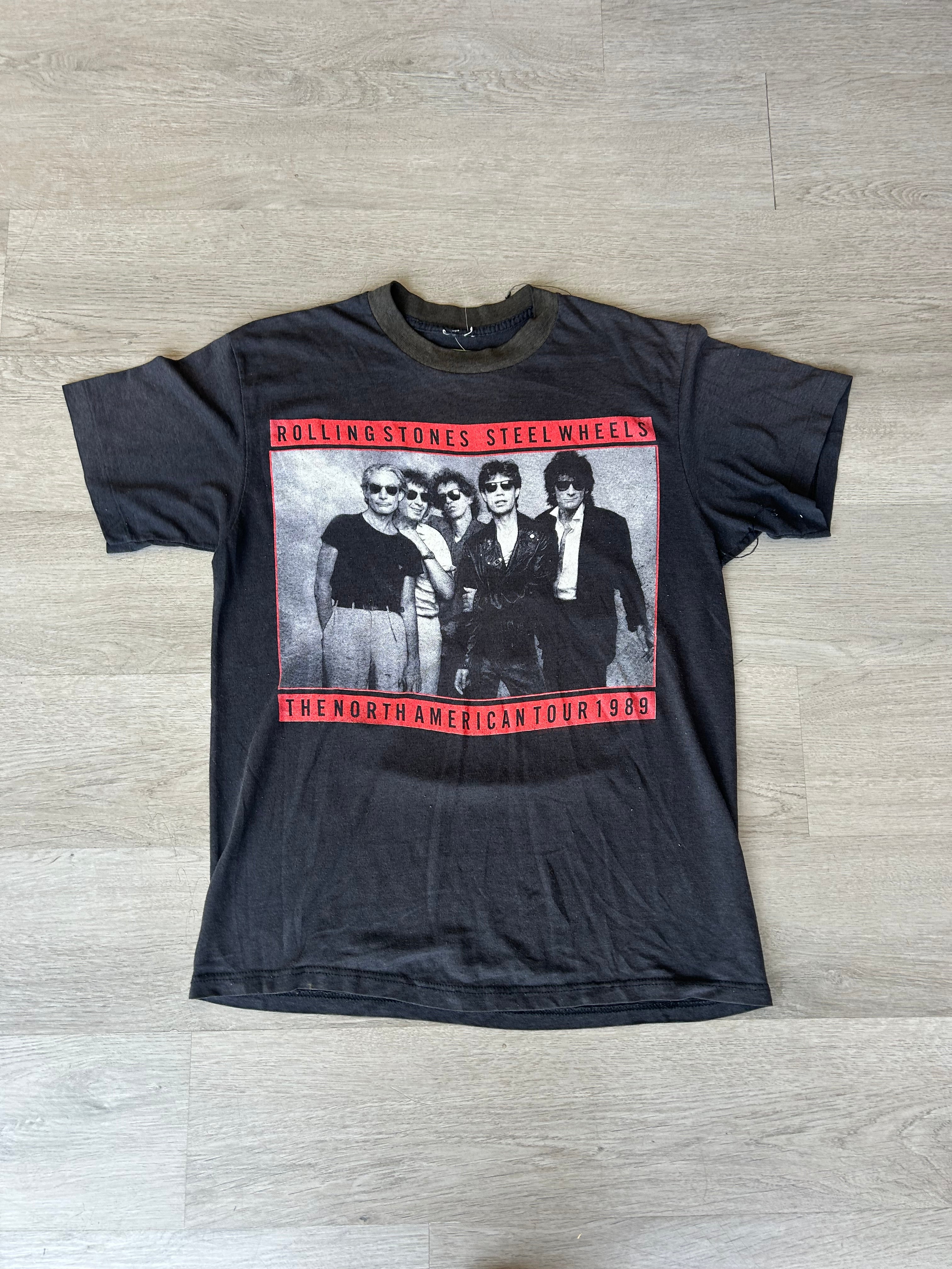 Vintage 1989 Rolling Stones North American Tour Tee