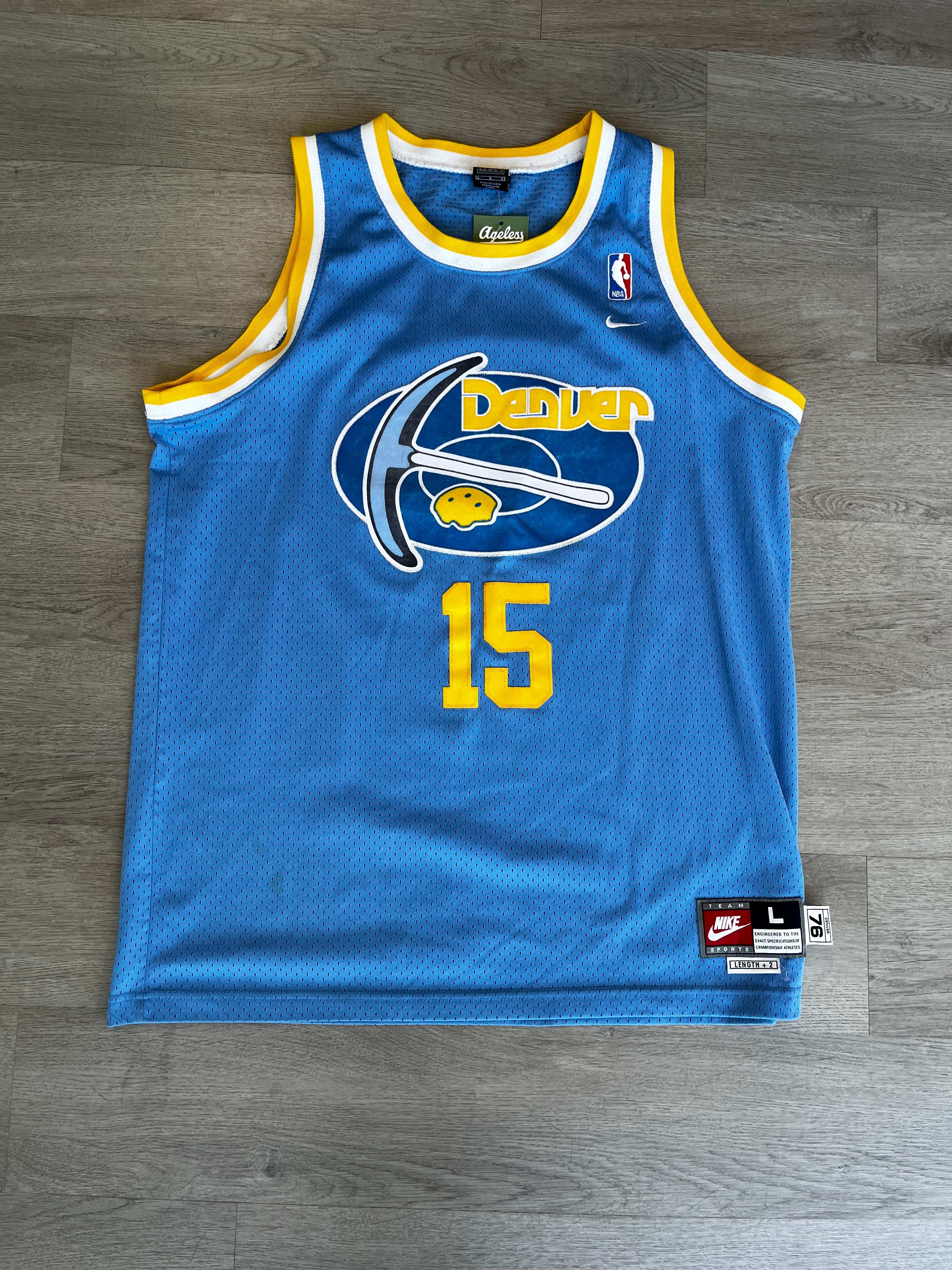 Vintage Nike Rewind Carmelo Anthony Denver Nuggets Jersey