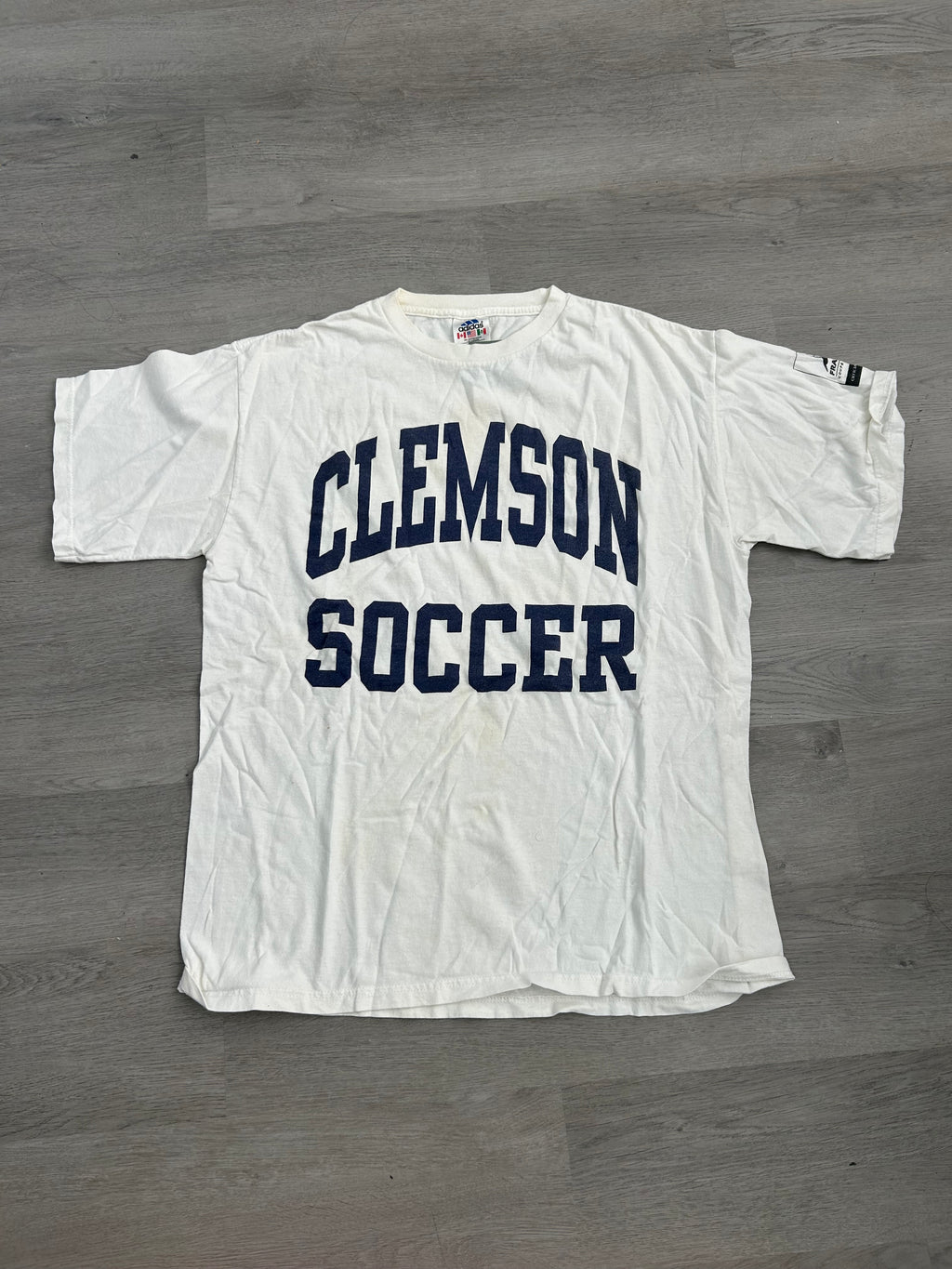 Vintage Adidas Clemson Soccer Tee