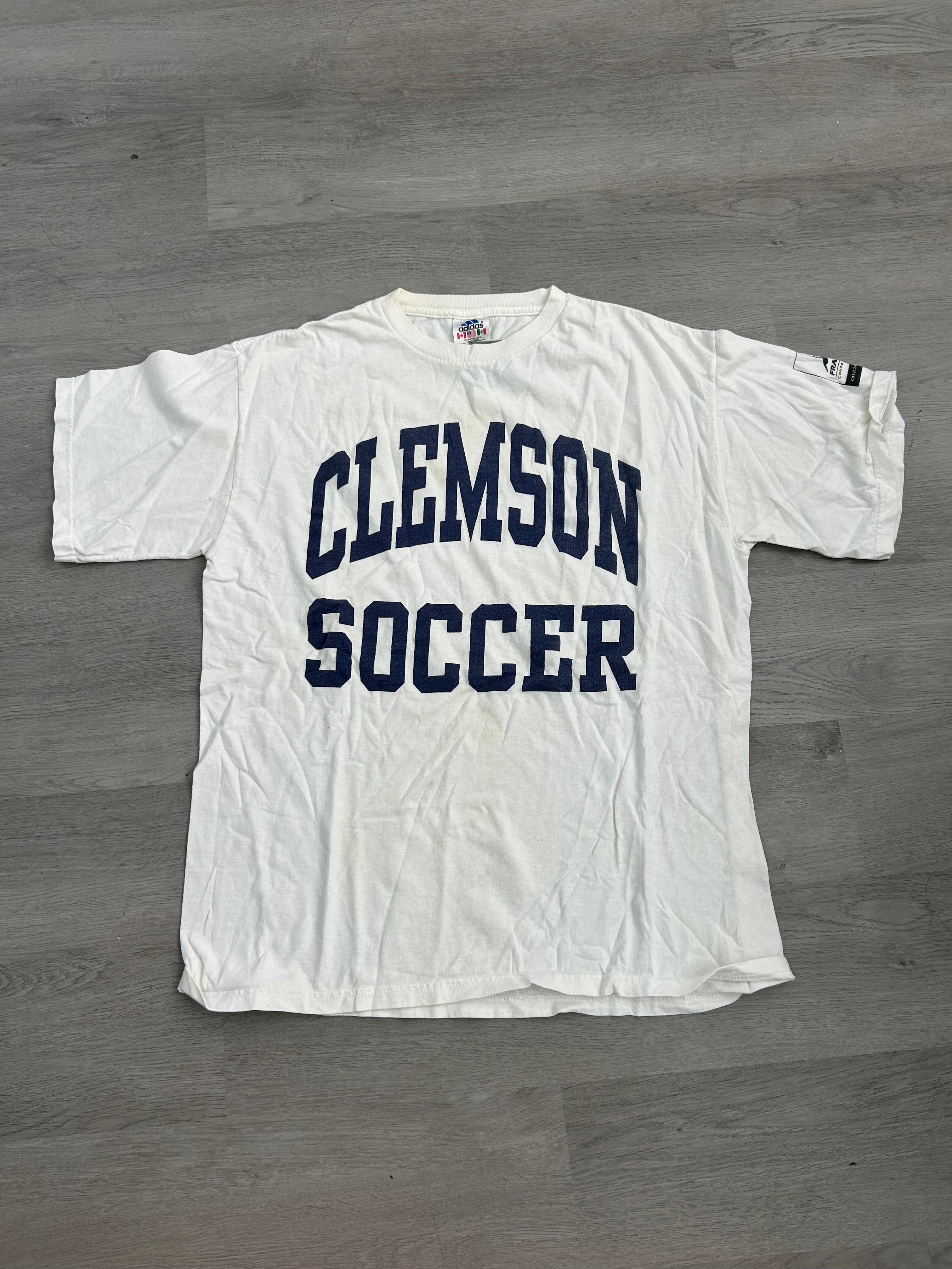 Vintage Adidas Clemson Soccer Tee