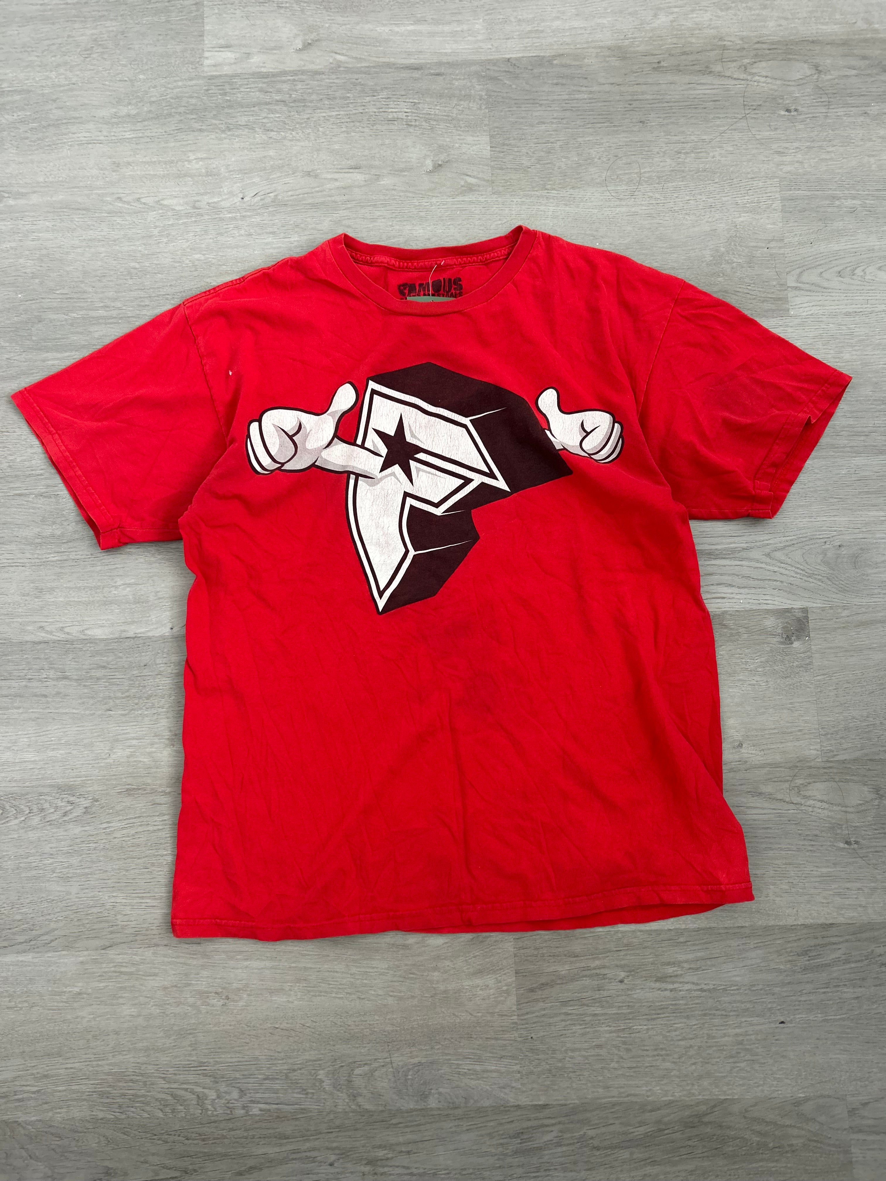 Red Famous Stars Tee
