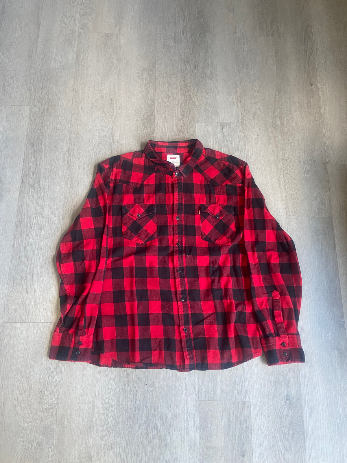 Red & Black Plaid Flannel