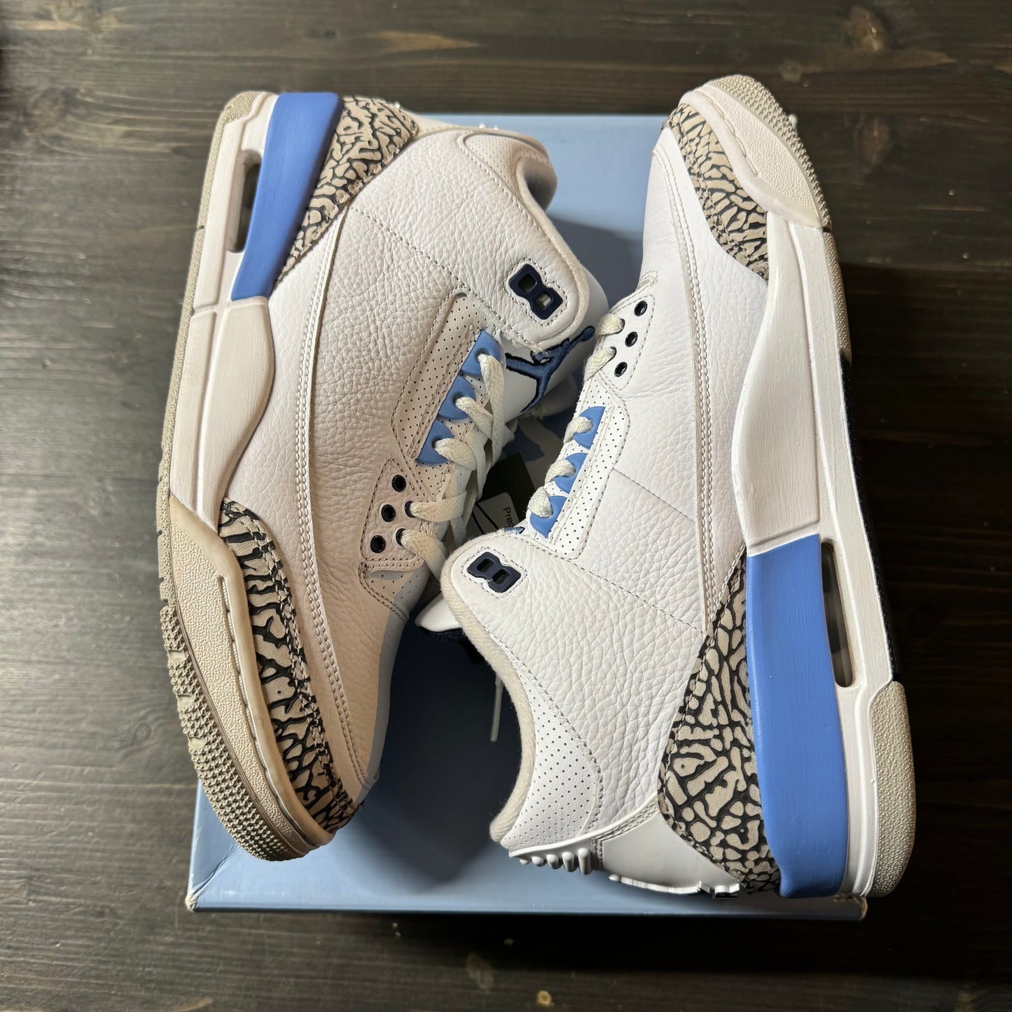 Pre-owned Jordan Retro 3 UNC