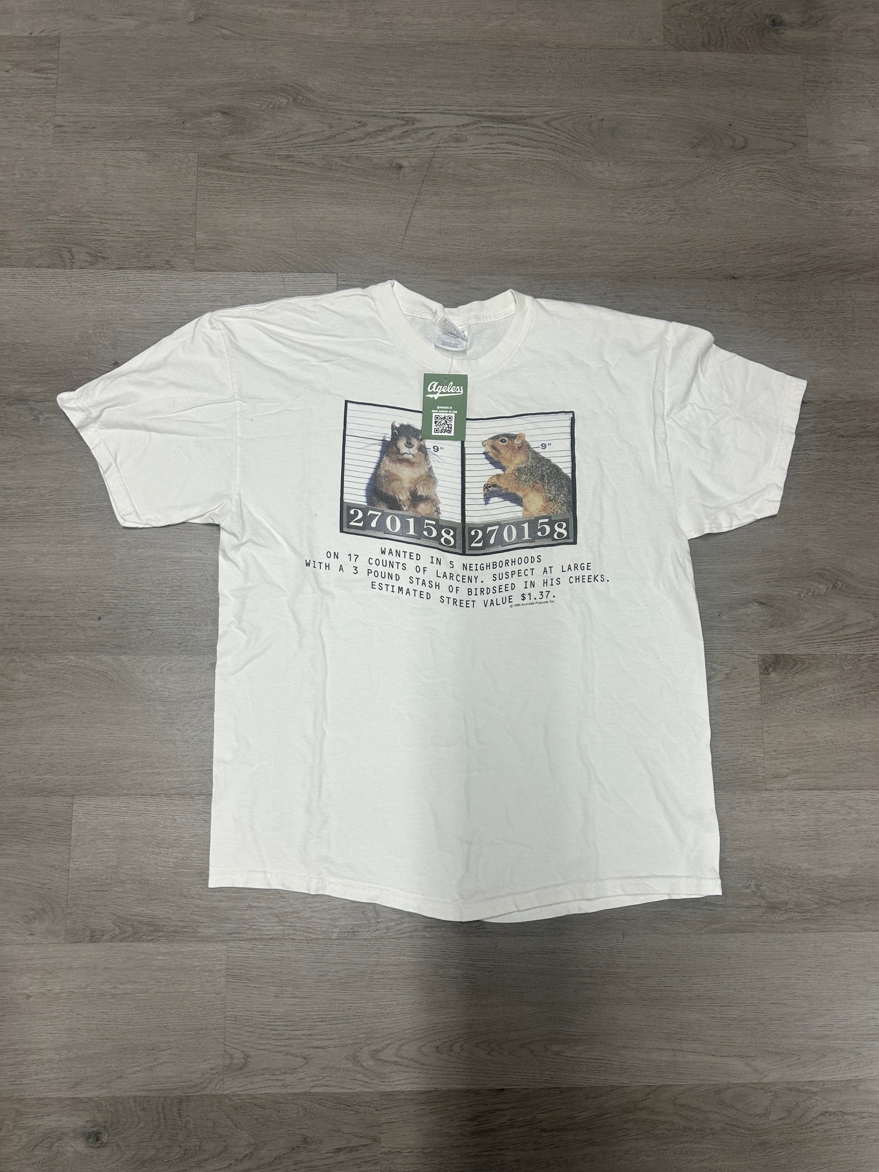 Vintage Wanted Squirrel Tee