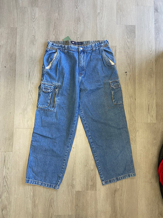 Vintage Faded Glory Cargo Jeans