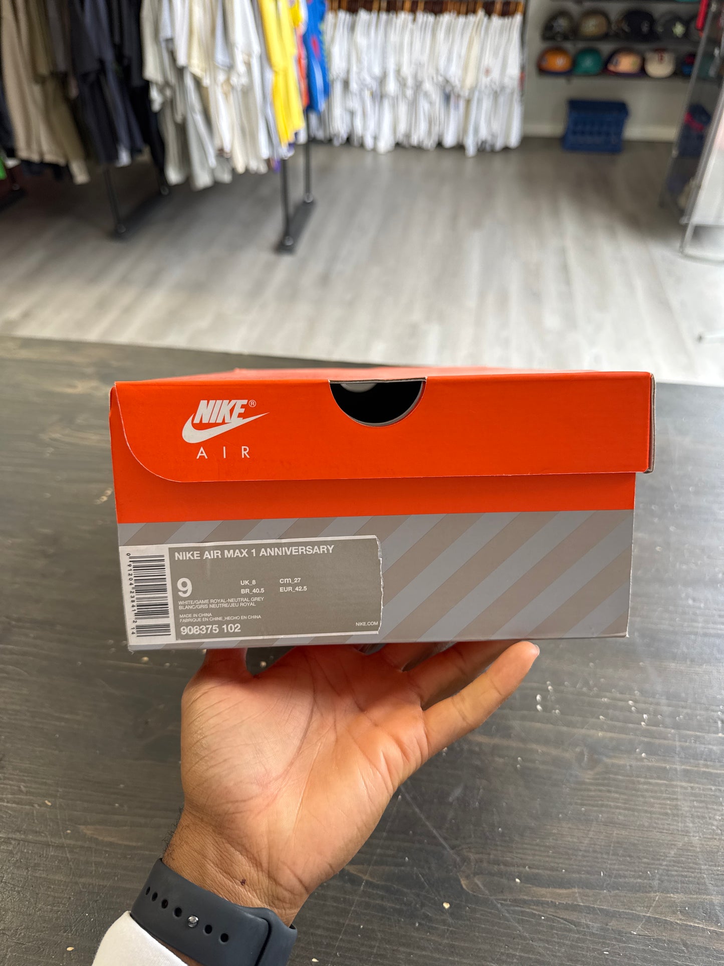 Pre-owned Nike Air Max 1 Anniversary Red 2017