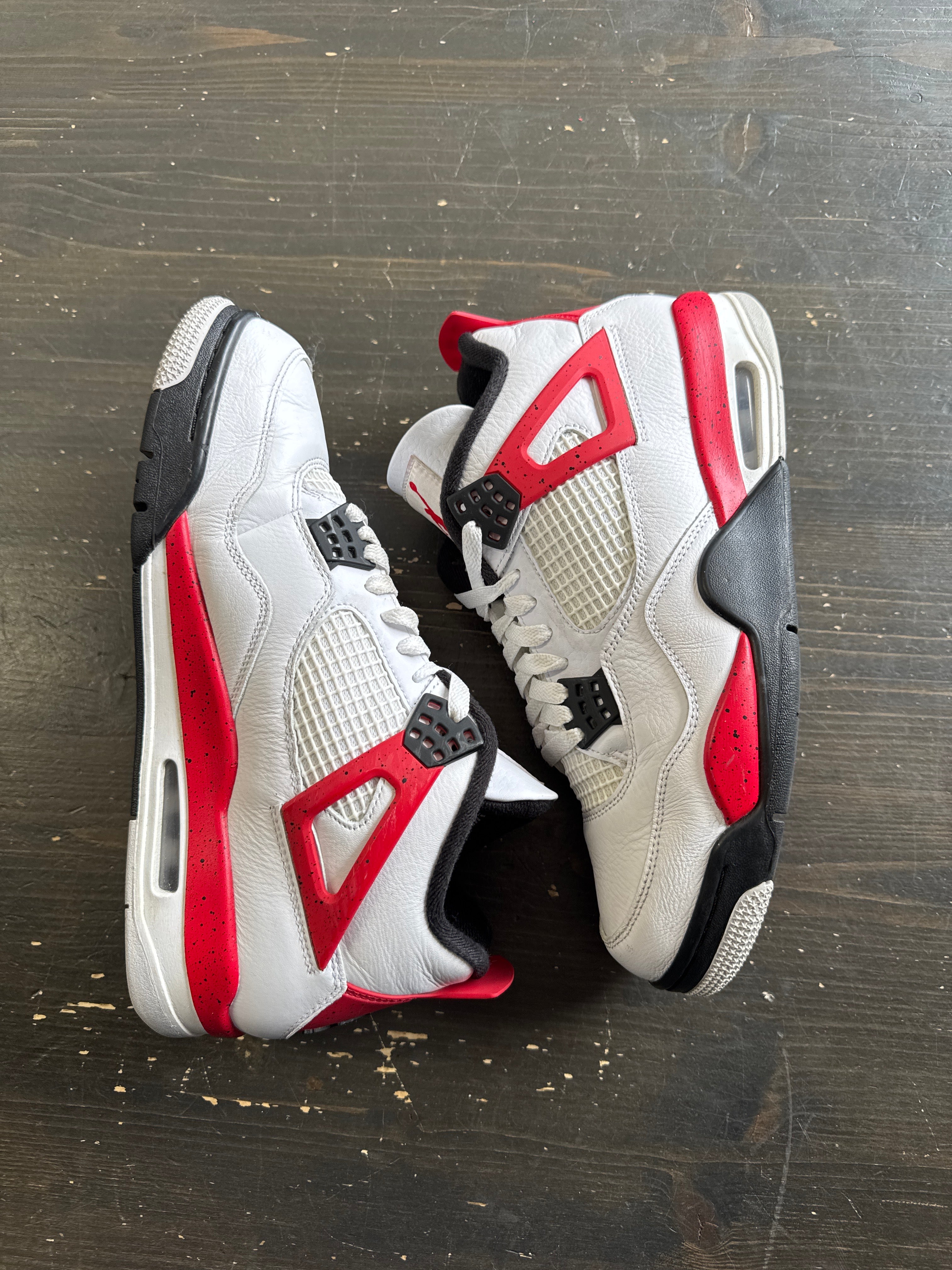Pre-owned Jordan Retro 4 Red Cement