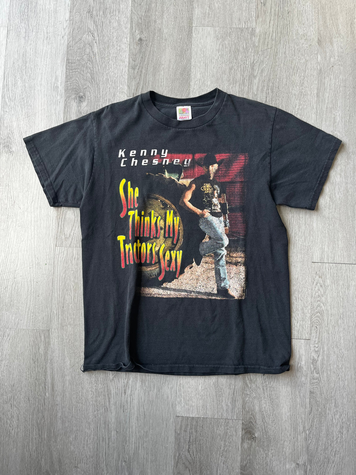 Vintage Kenny Chesney Tractor Tee