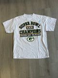 Grey Green Bay Packers Super Bowl Champions Tee