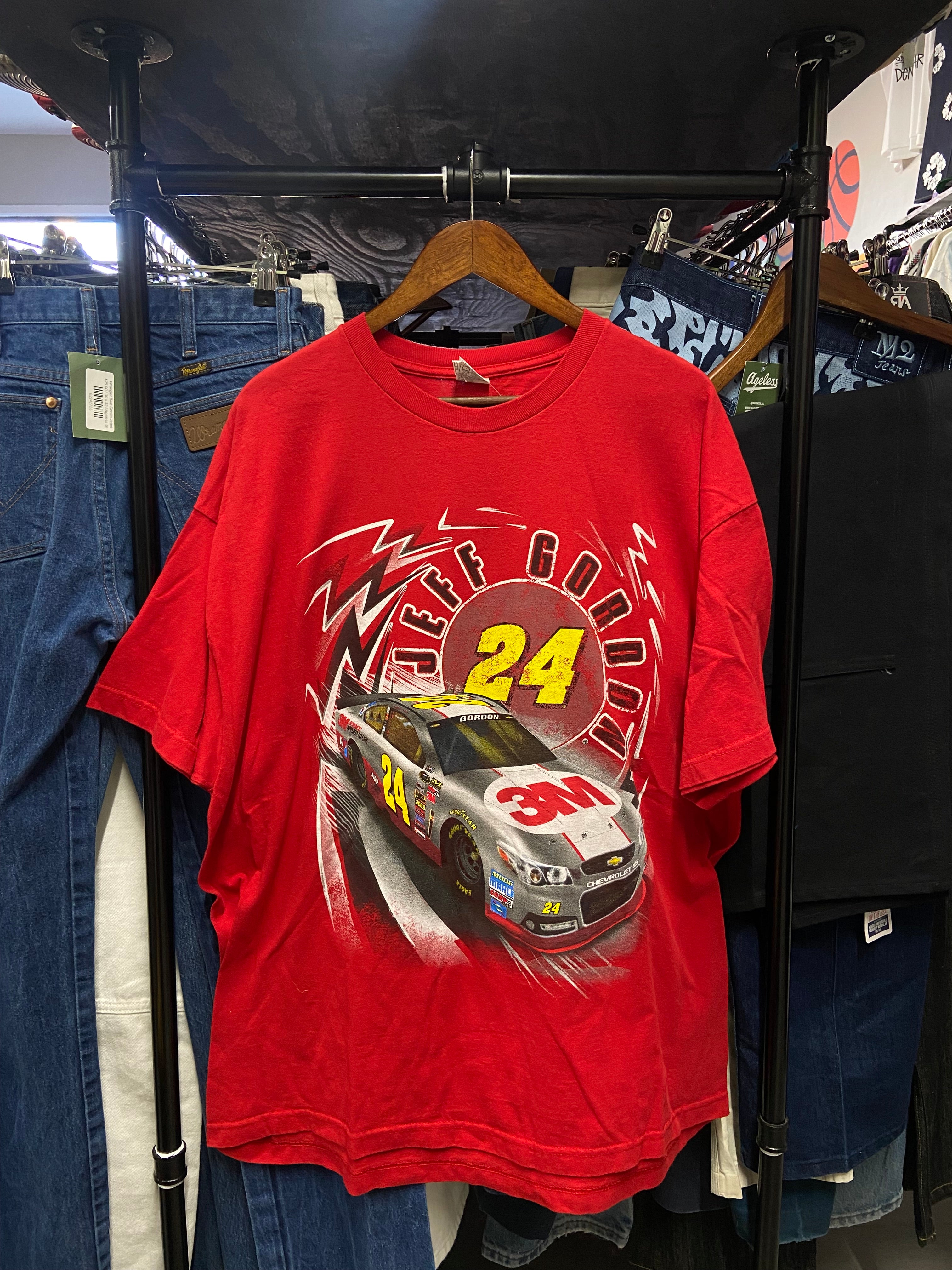 Vintage Red Jeff Gordon Racing Tee