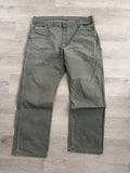 Washed Green Dickies Carpenter Pants