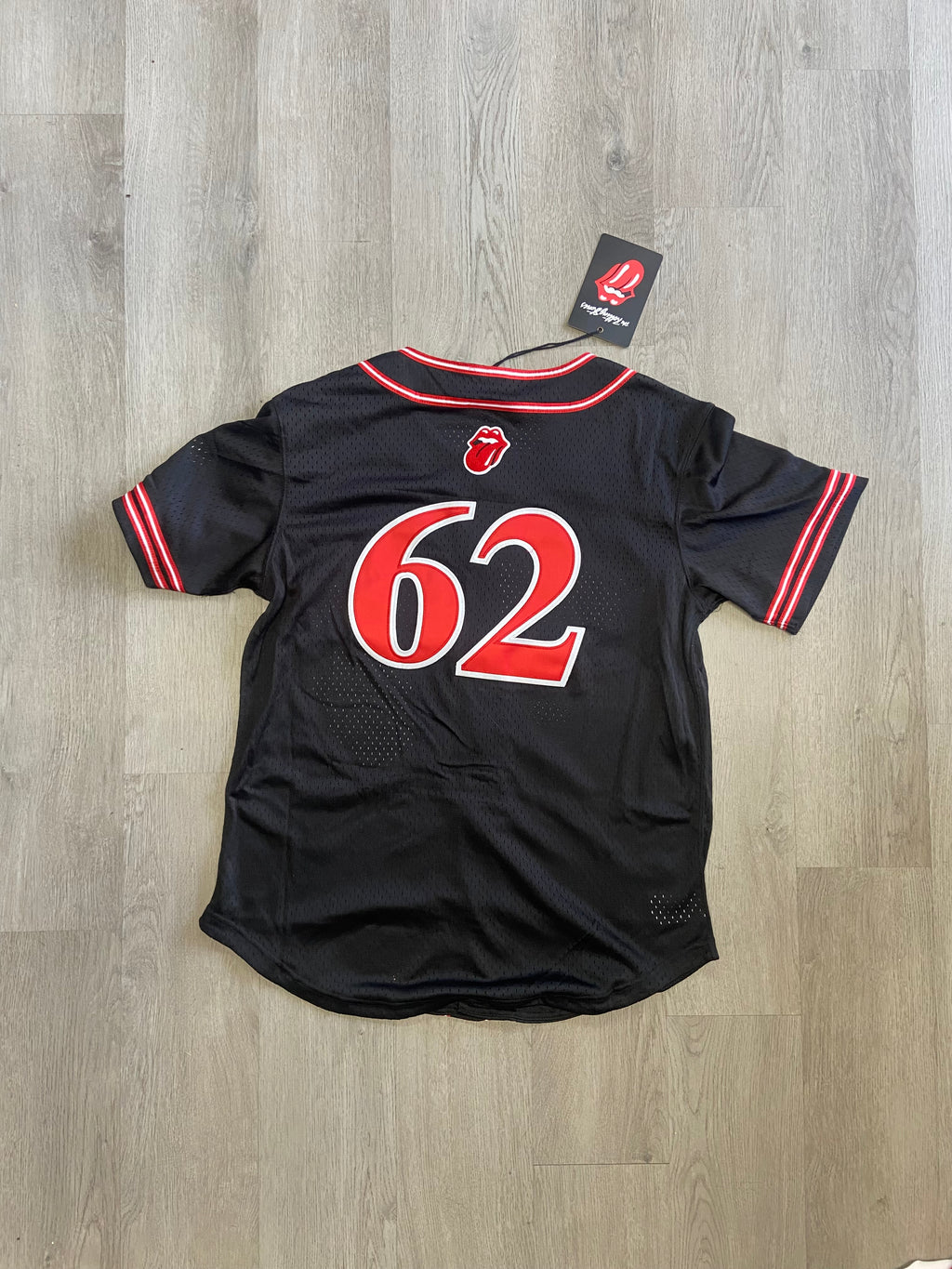 Rolling Stones #62 Baseball Jersey