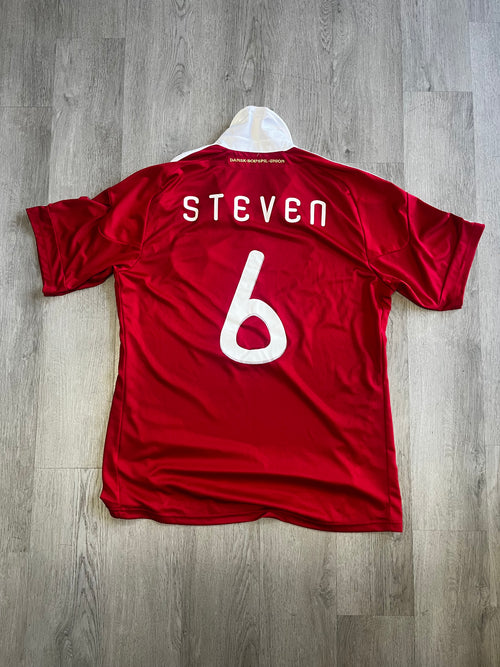 Adidas Denmark 2009/10 National Home Jersey