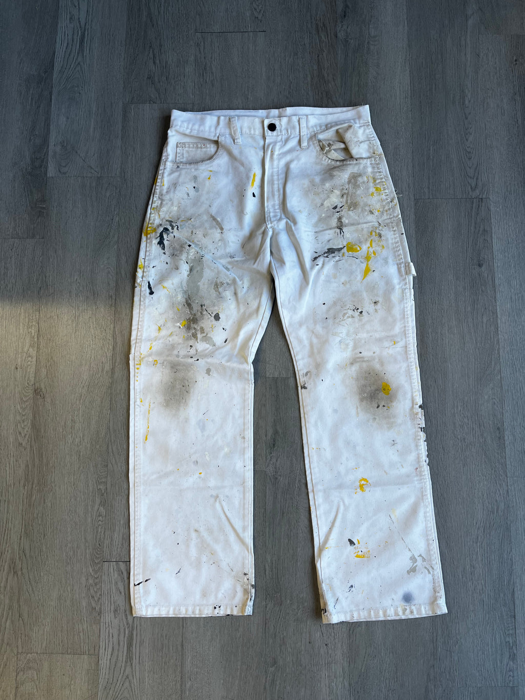 Vintage Paint Splattered Dickies Carpenter Pants