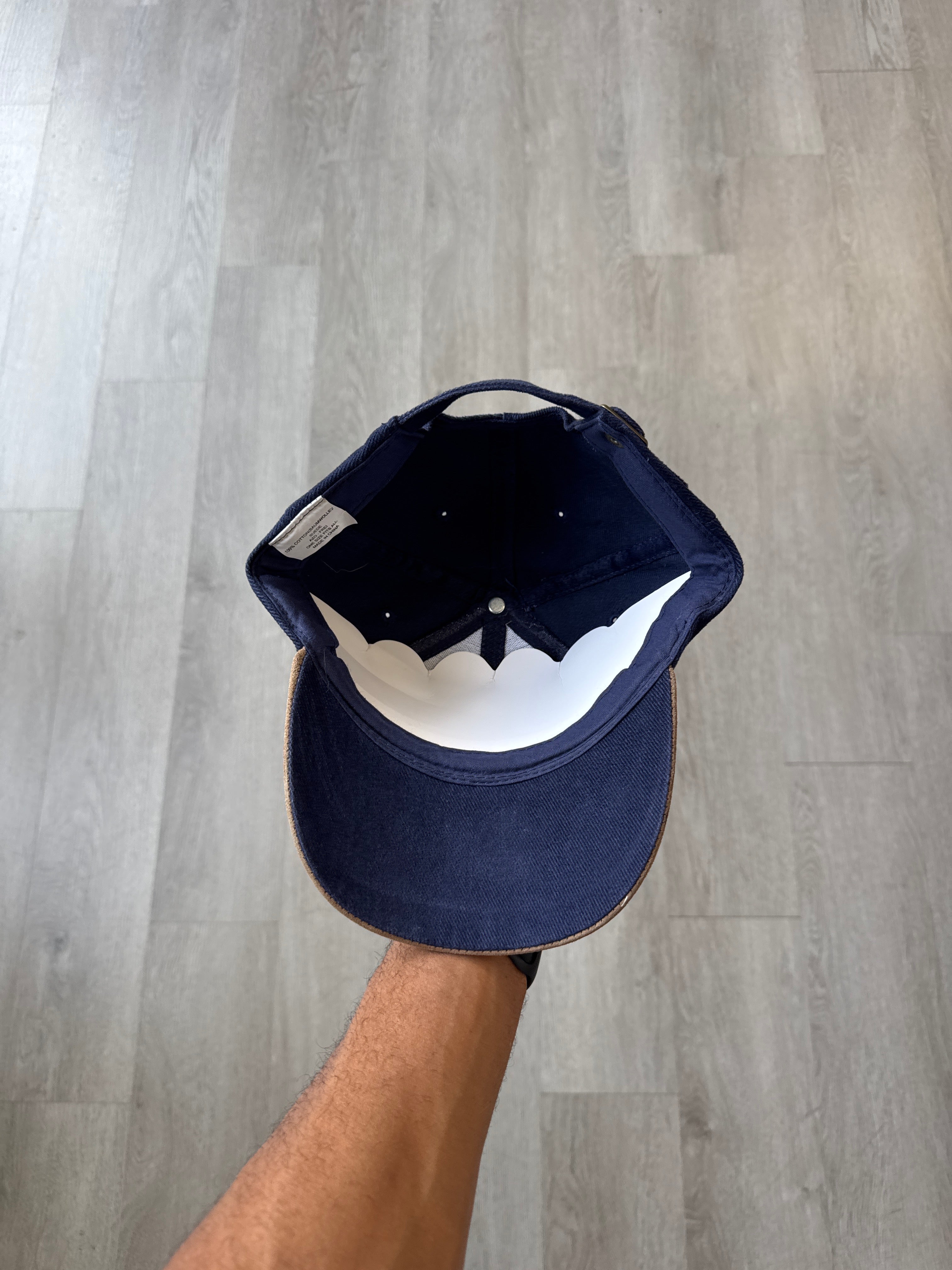 Vintage GORE-TEX Spell Out Suede Strapback Hat