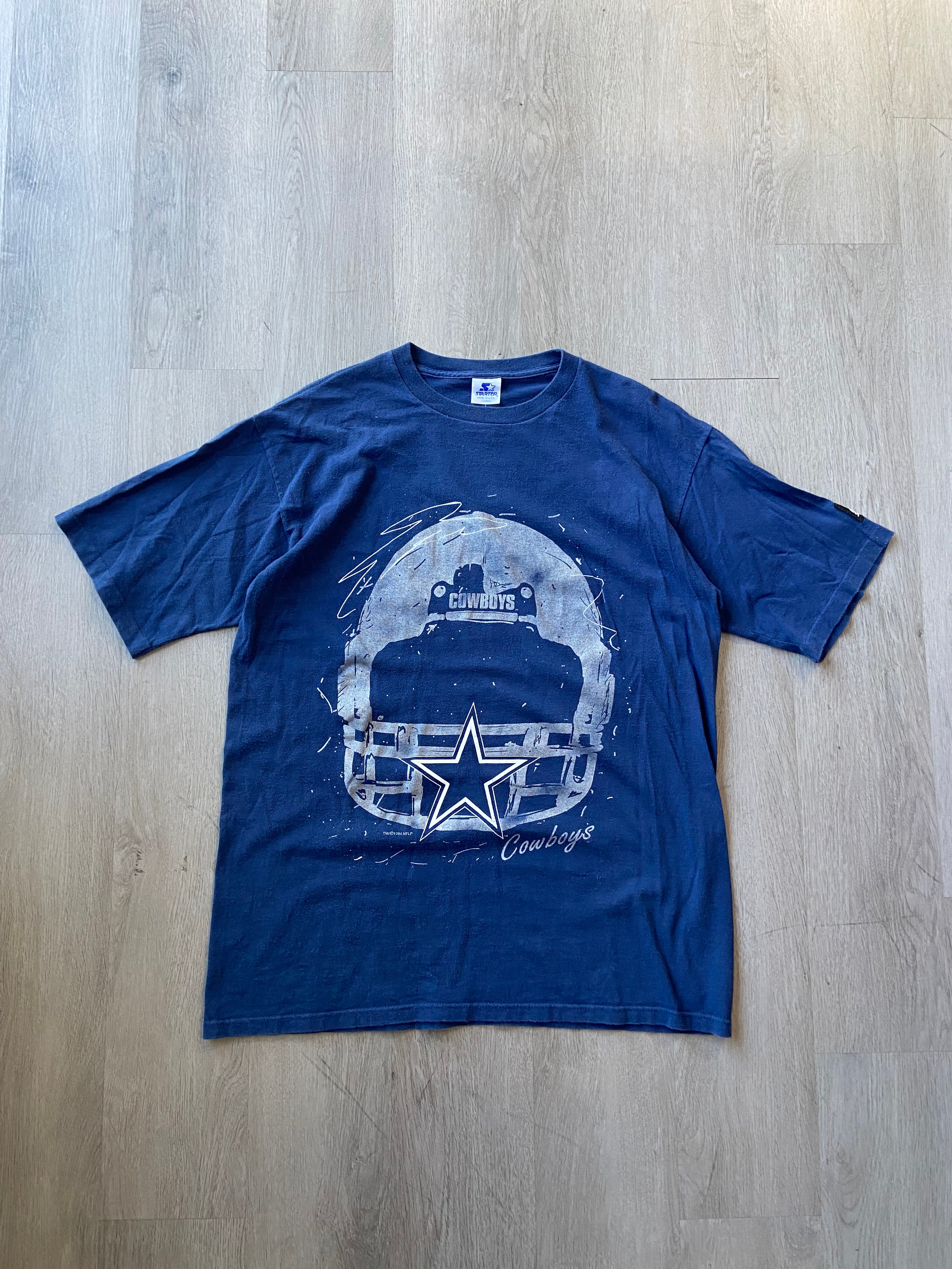 Vintage Starter Dallas Cowboys Helmet Tee