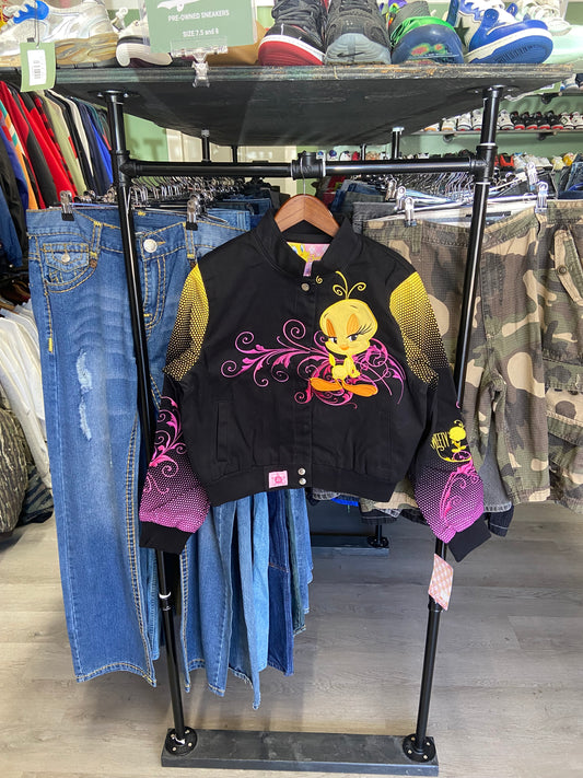 Women’s Vintage Tweety Bird Diva Racing Jacket