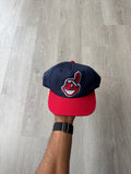 Vintage 90s Youth Cleveland Indians Snapback Hat