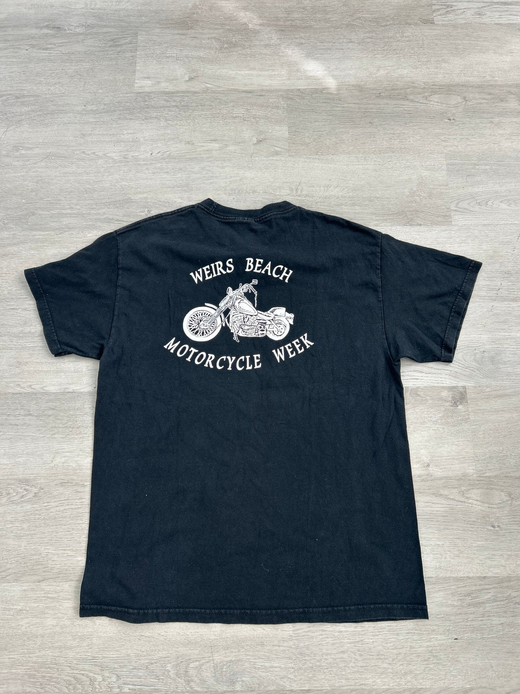 Black Laconia Classic Motorcycle Week Tee