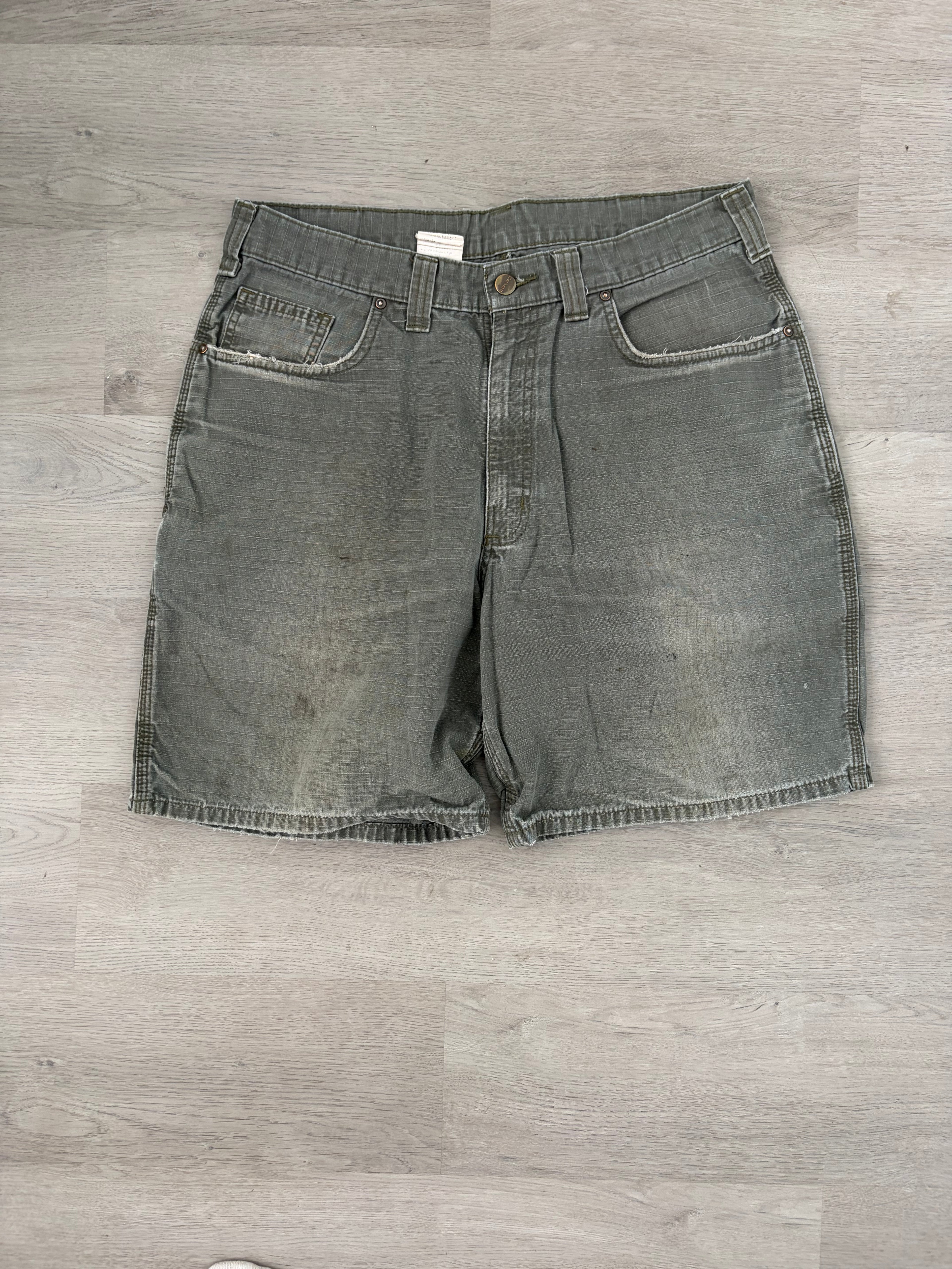 Vintage Carhartt Ripstop Carpenter Work Shorts