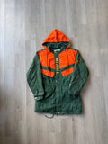 Vintage 90s University Of Miami Hurricanes Stadium Long Coat Jacket