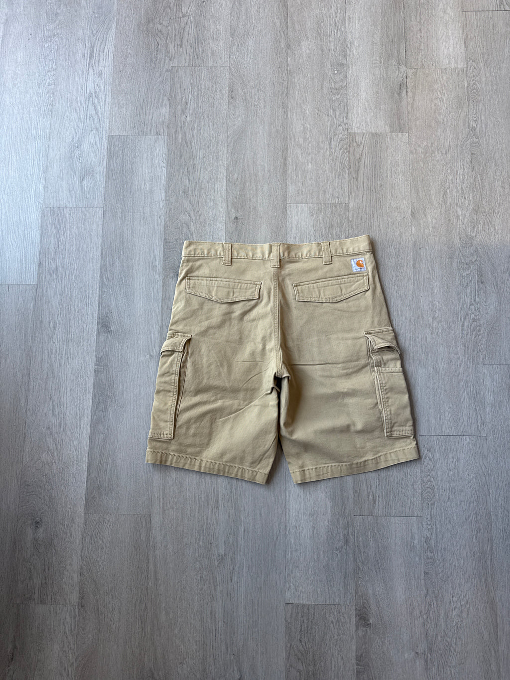 Carhartt Relaxed Fit Tan Cargo Shorts