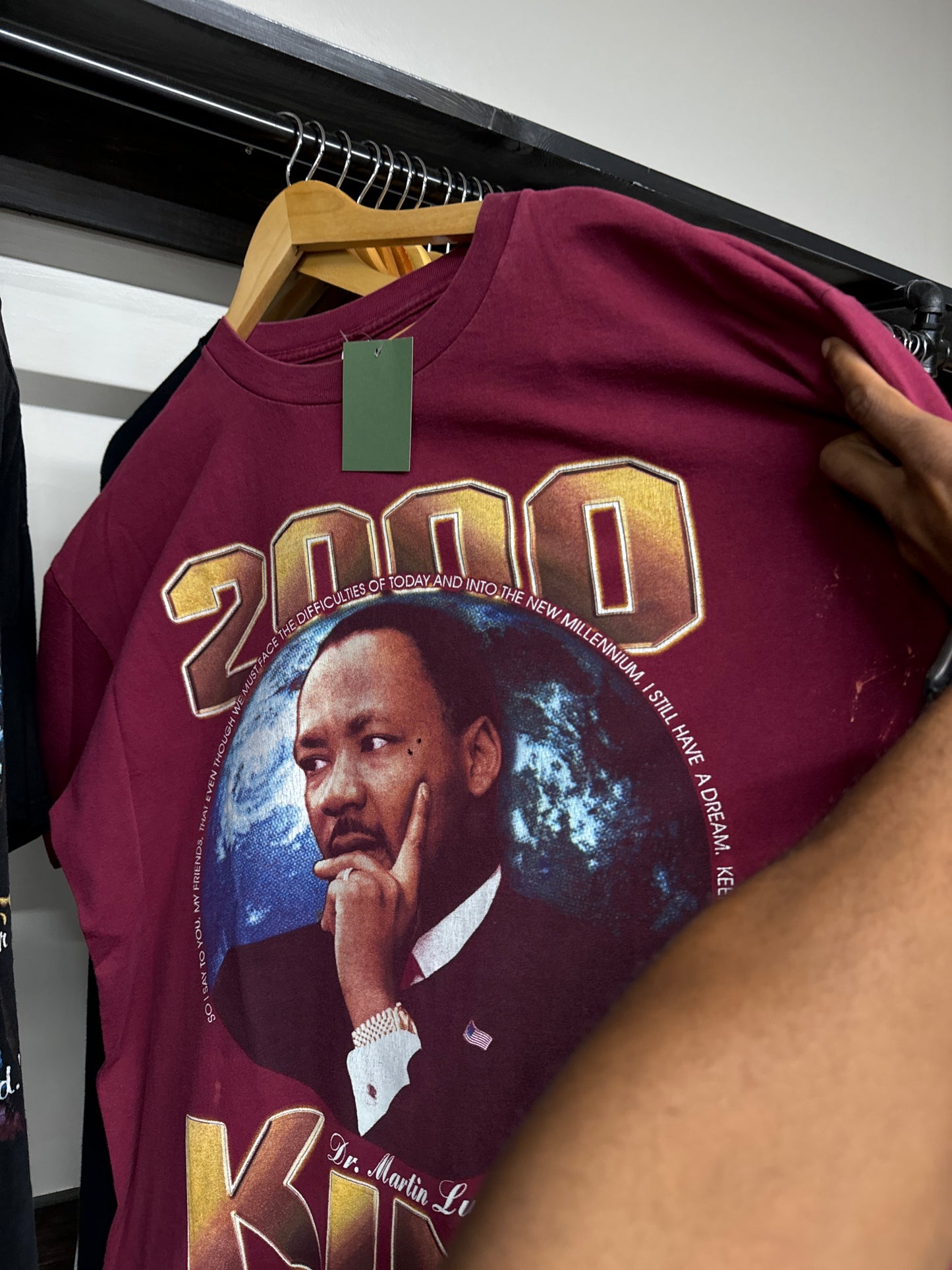 Vintage 2000 Martin Luther King Rap Tee