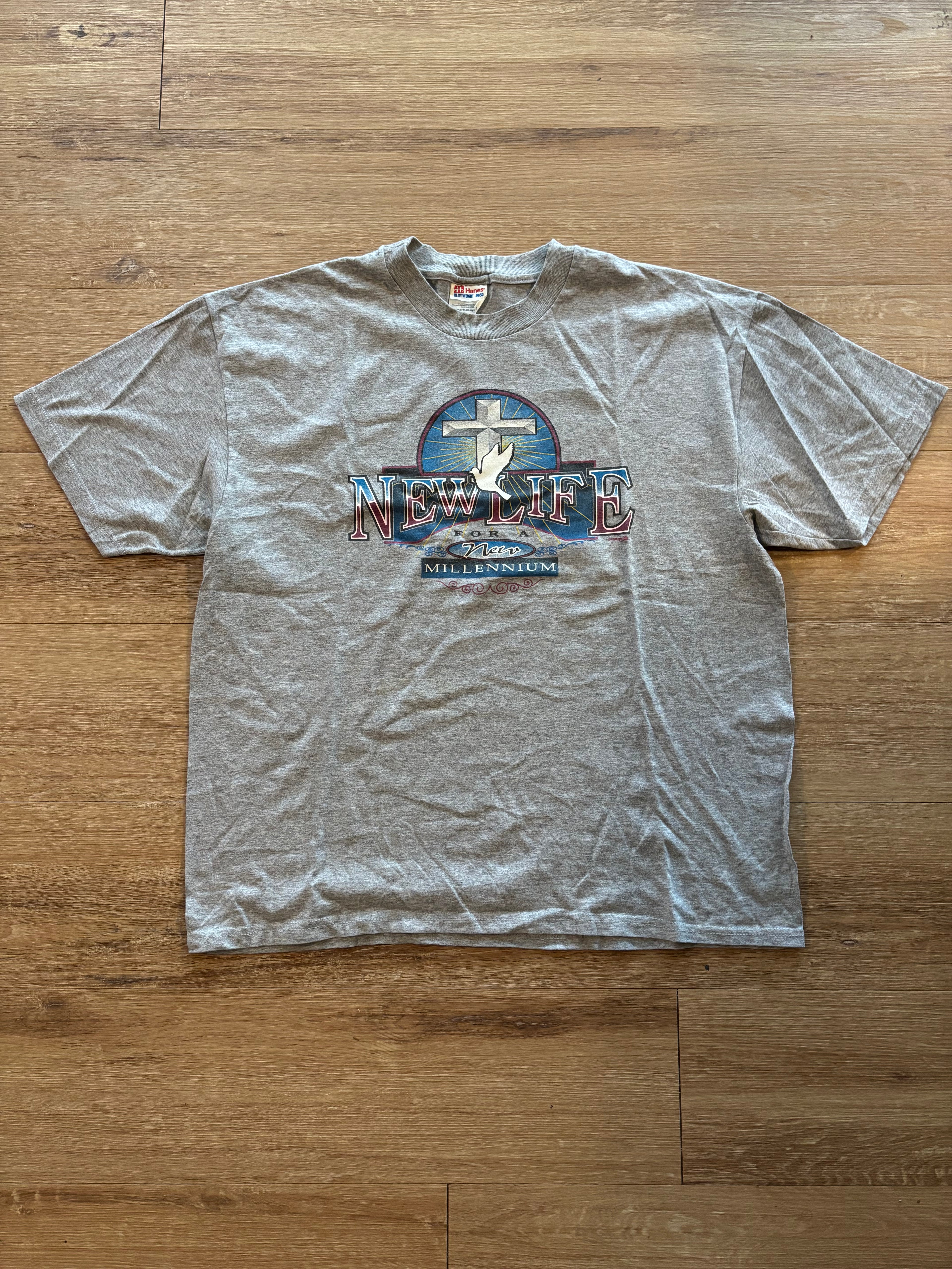 Vintage New Life For A New Millennium Tee