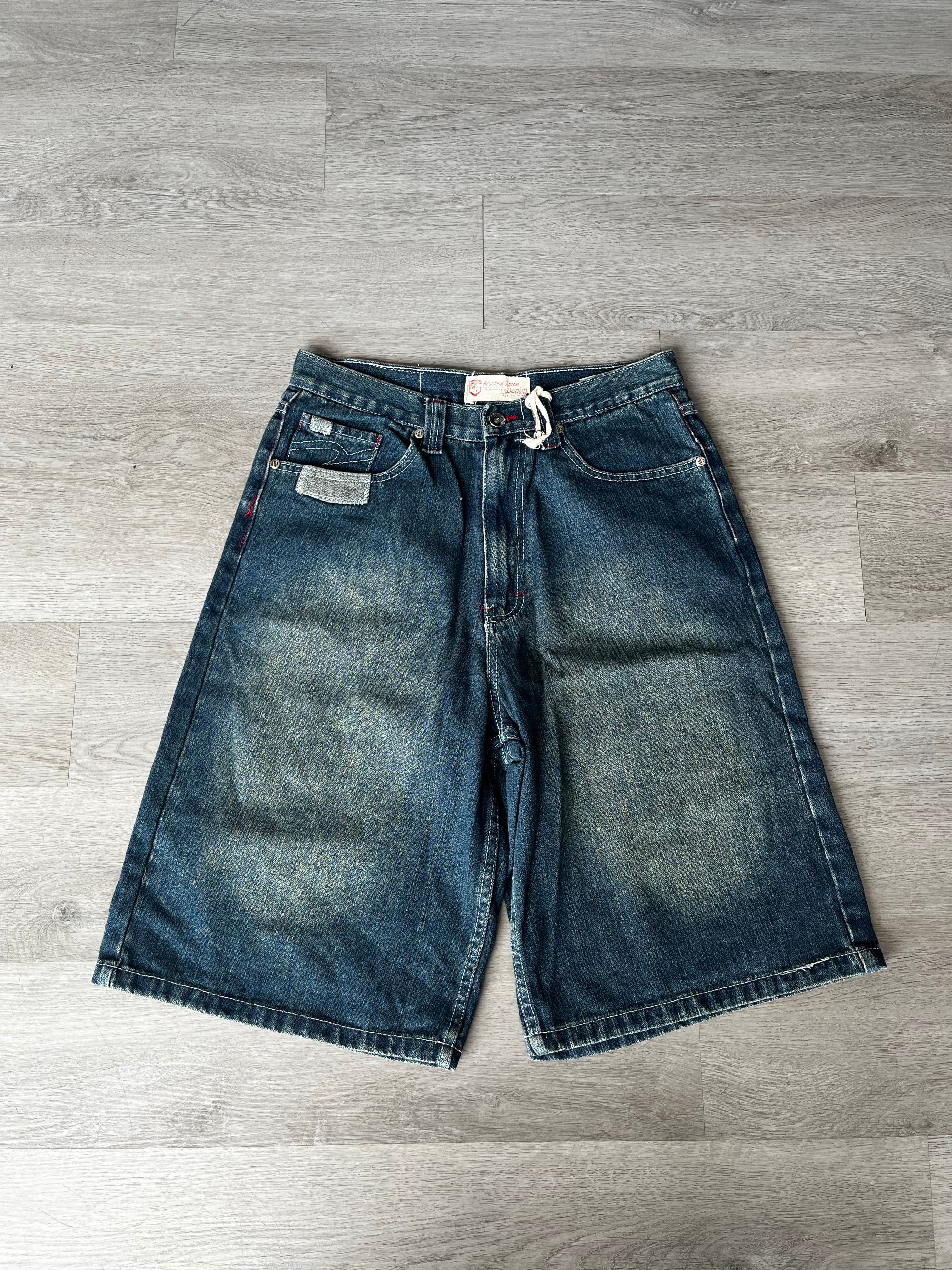 Vintage Brooklyn Express Jean shorts Jorts