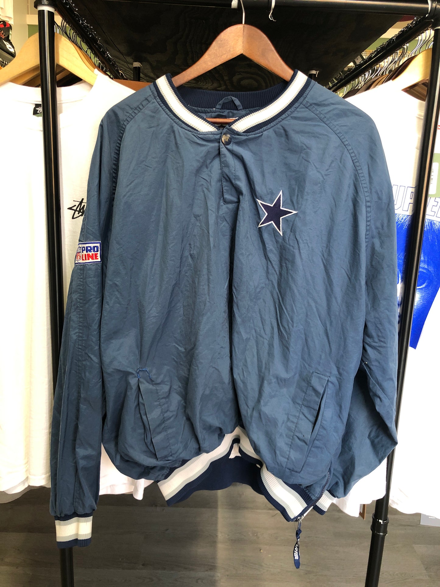 Dallas Cowboys Half Button Jacket