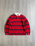 Polo Ralph Lauren Red Navy Stripe Long Sleeve Shirt