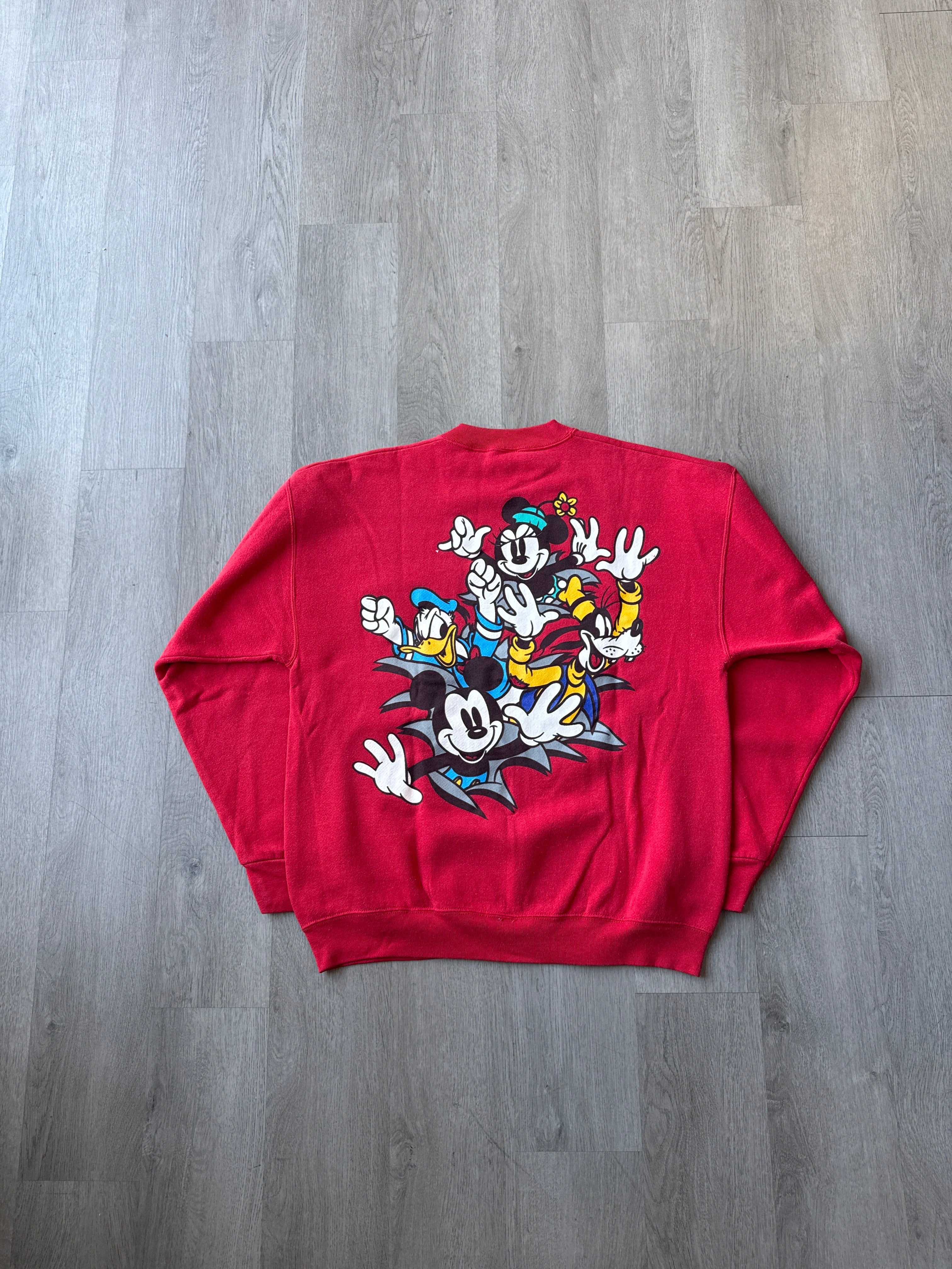 Vintage 90s Mickey Mouse & Co Break Threw Sweatshirt